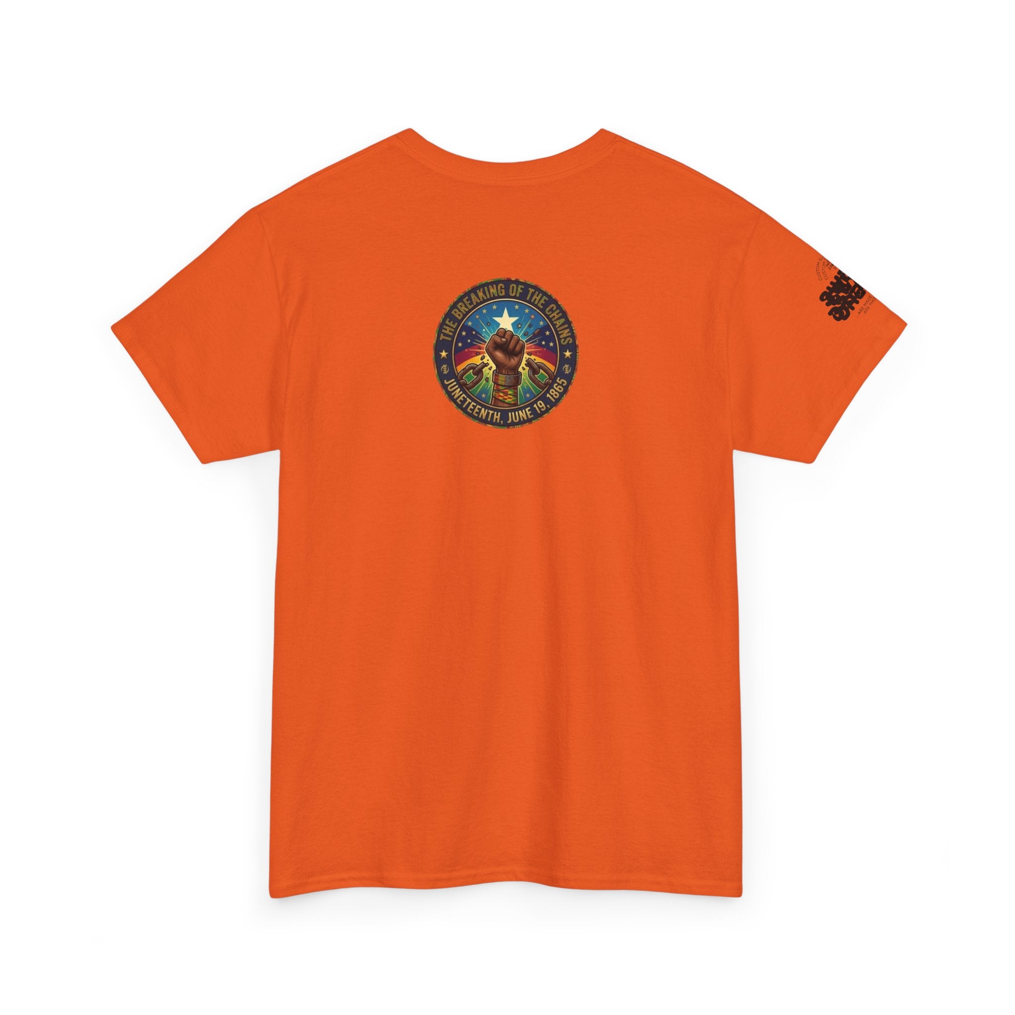 Graphic Tee — 'This Is Not A Boycott, This Is A Wealth Transfer' Back Print with Reading Child Artwork