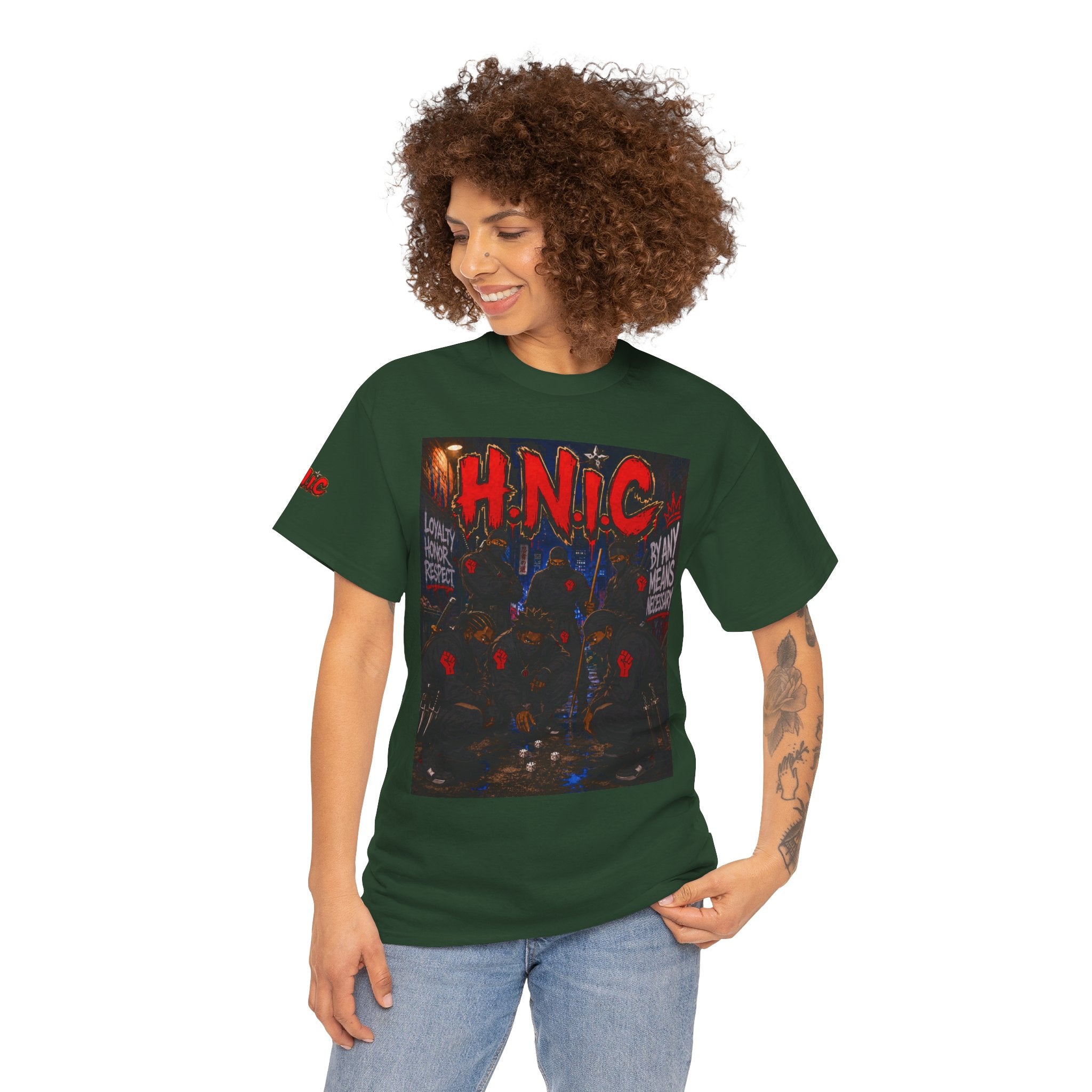 H.N.I.C. Graphic Tee — 'This Is Not A Riot' Raised Fist Streetwear T‑Shirt