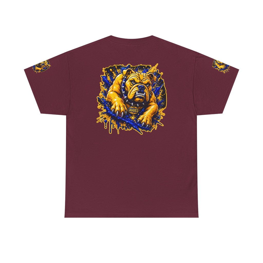 North Carolina A&T Aggies Bulldog T-Shirt — A&T Logo College Tee