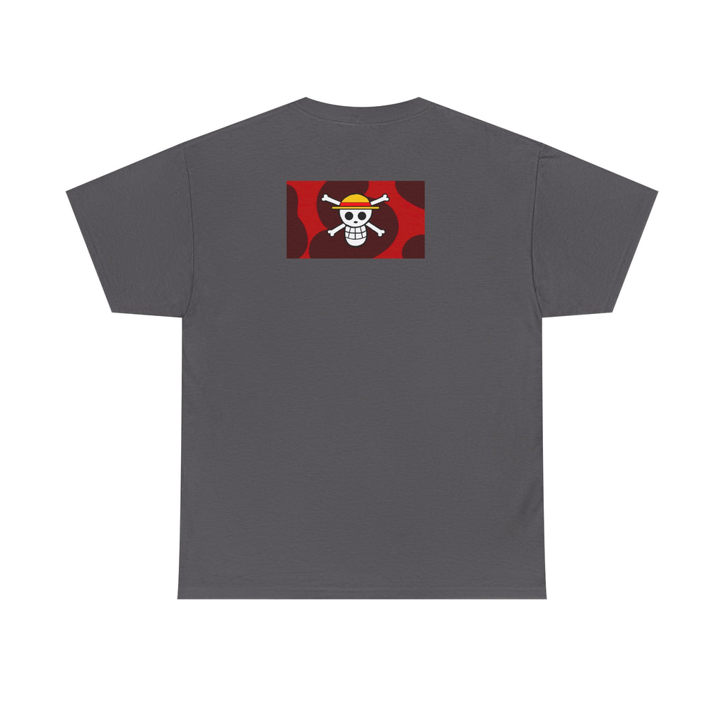 One Piece Luffy Straw Hat T‑Shirt — Anime Pirate Crew Graphic Tee