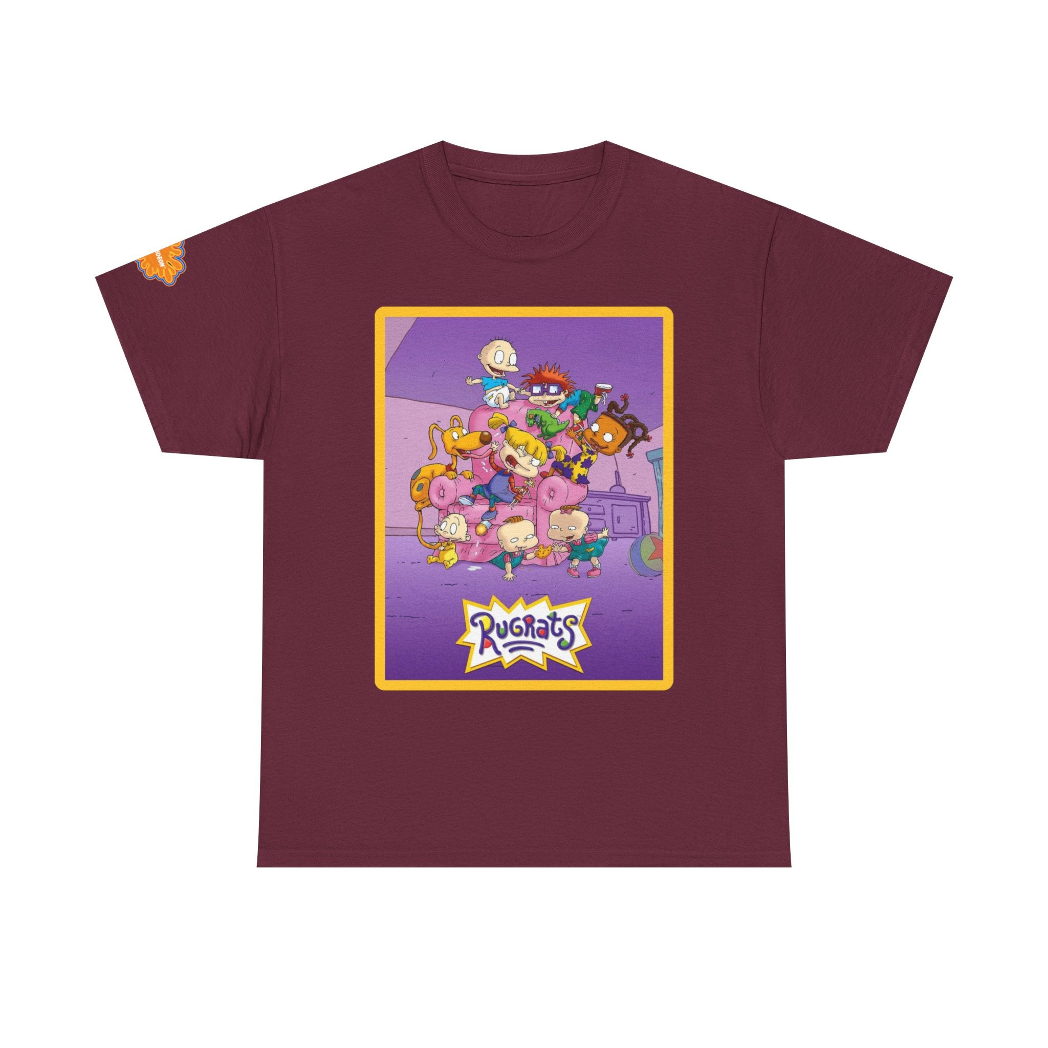 Rugrats Character Collage Tee — Retro Nickelodeon Kids Cartoon T-Shirt