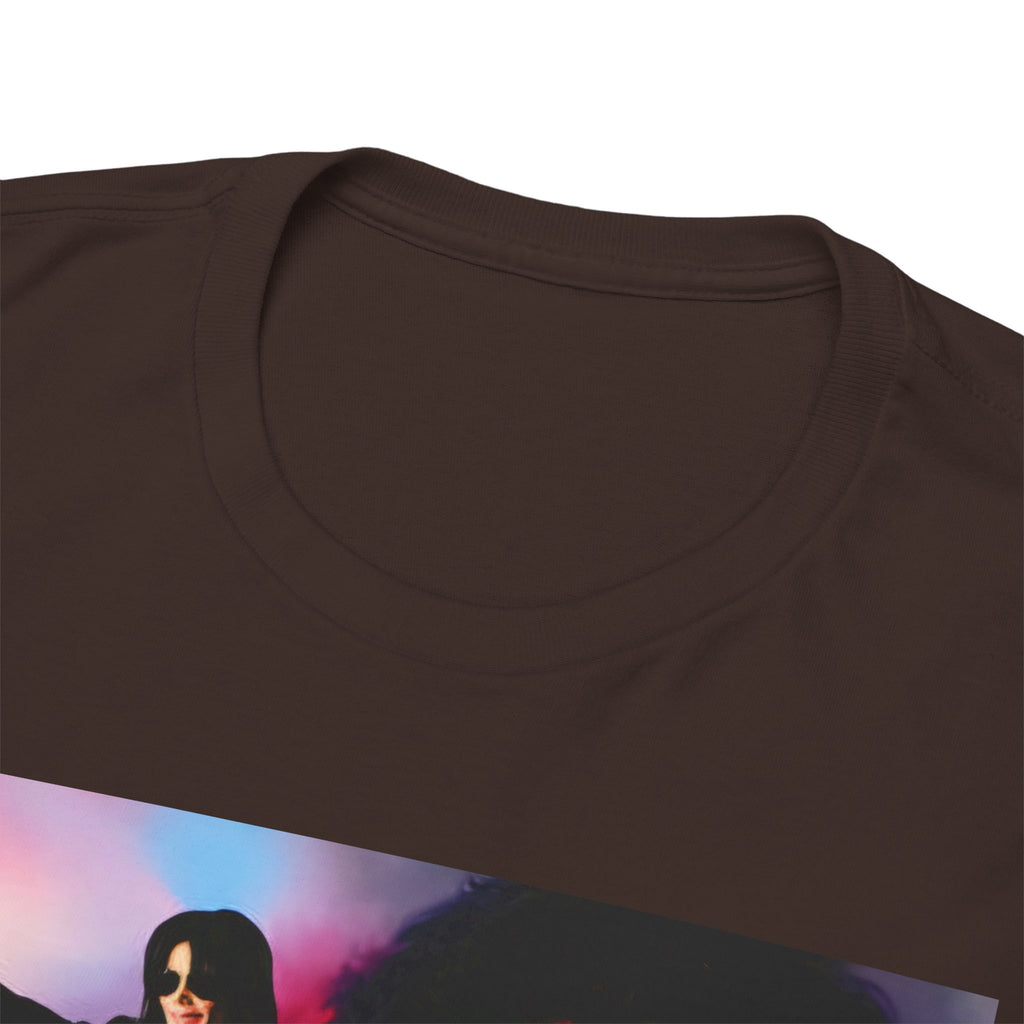 Michael Jackson Tribute Tee — Vintage Pop Collage T-Shirt