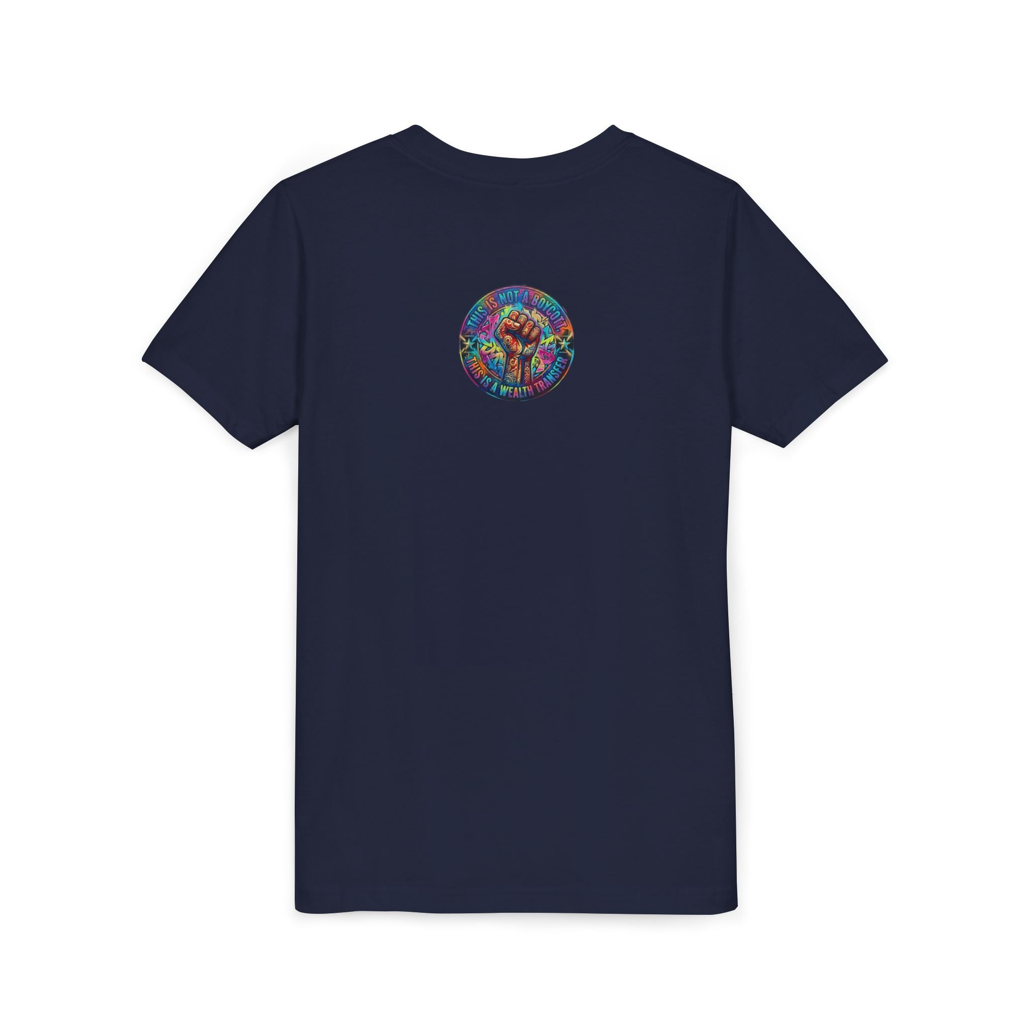 Neon Power Button Tee — Gamer Screen Escape Youth T-Shirt