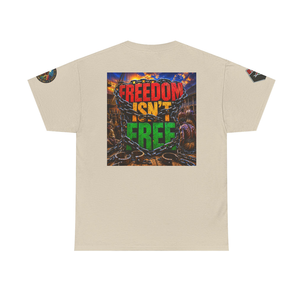 Freedom Isn’t Free Tee — Patriotic Fireworks Soldier Graphic T-Shirt