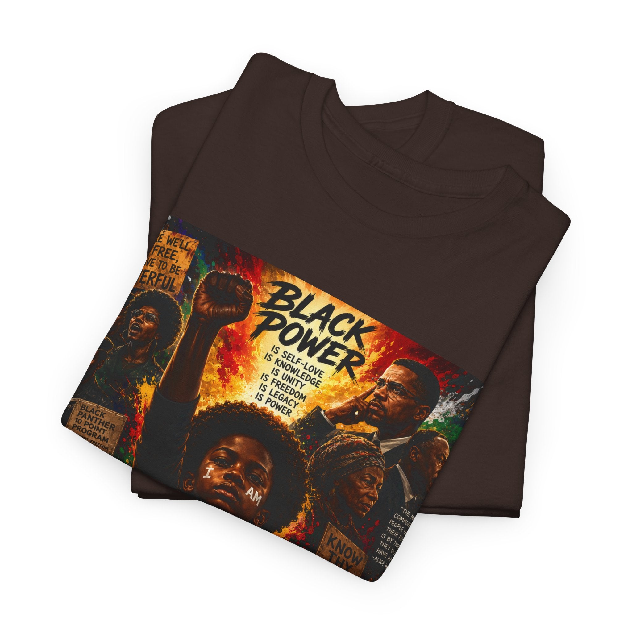 Black Power T‑Shirt — 'This Is Not A Boycott, This Is A Wealth Transfer' Protest Tee