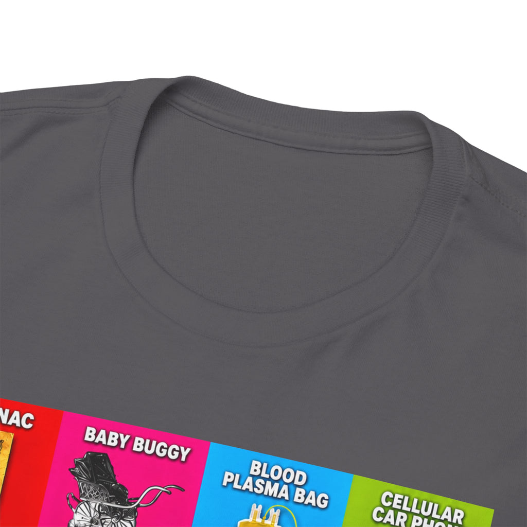 Black inventors Grid T‑Shirt — Colorful Historical Portraits Tee