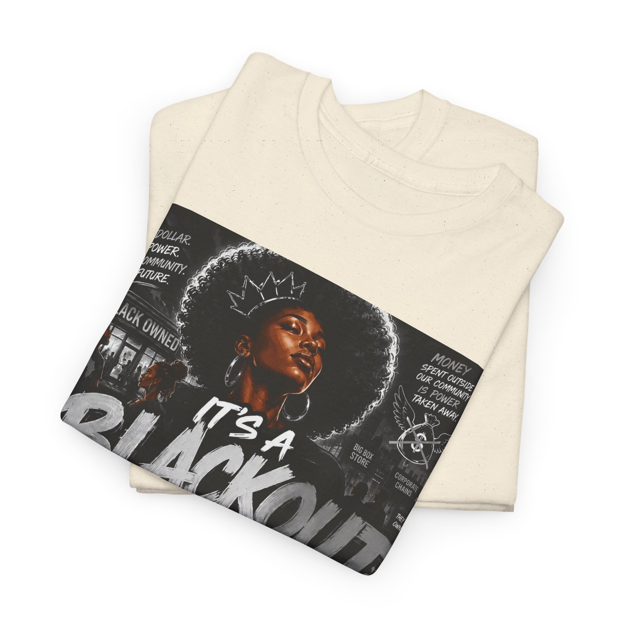 Blackout Protest T-Shirt — "It's a Blackout" Social Justice Tee