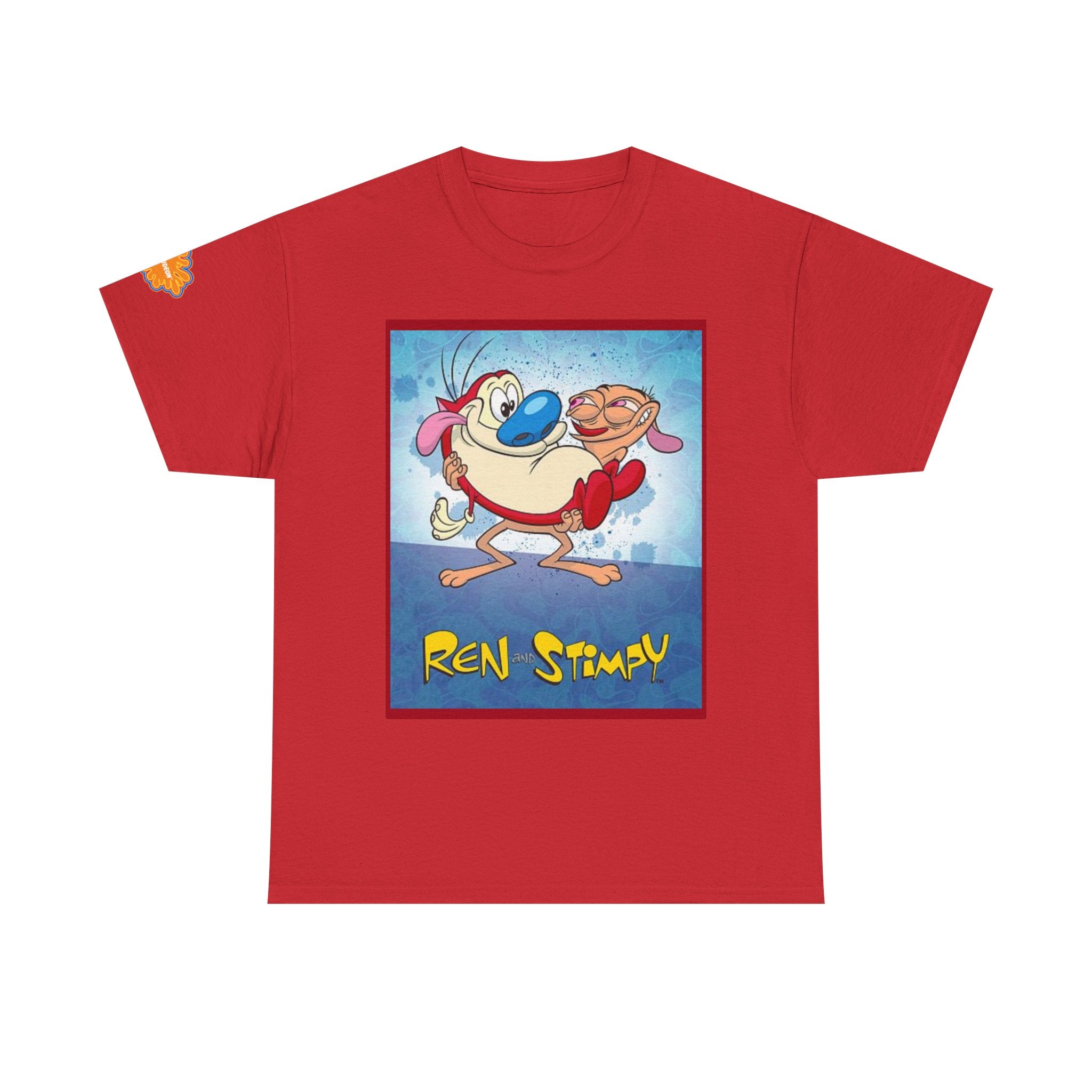 Ren & Stimpy Graphic Tee — Retro Nickelodeon Cartoon T-Shirt