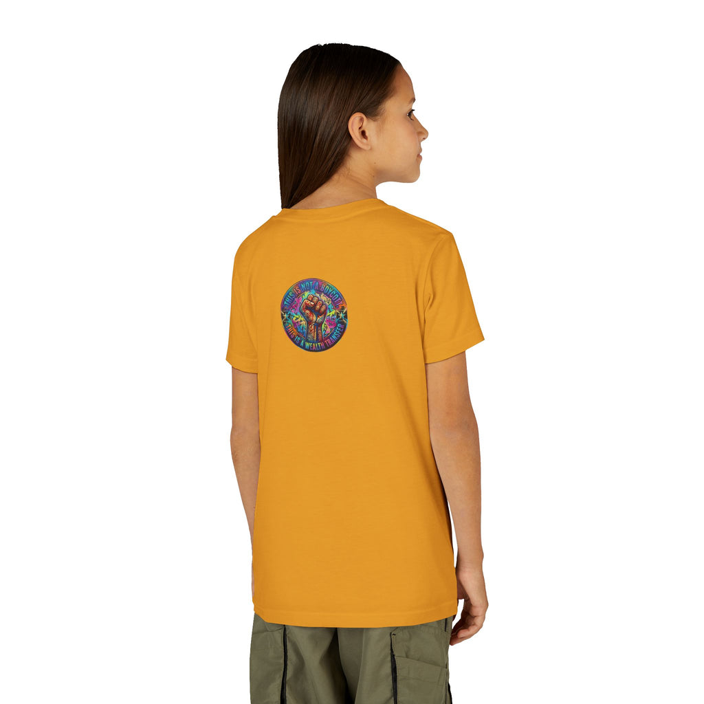 Kids Gaming Tee — Neon Rainbow Portal Gamer Shirt