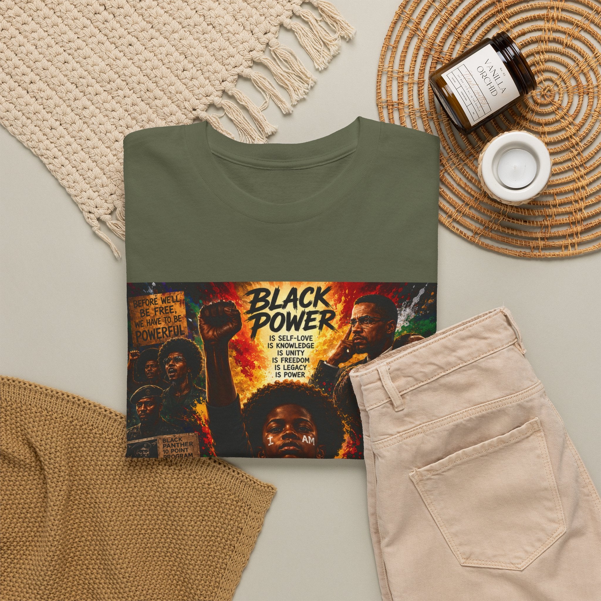 Black Power T‑Shirt — 'This Is Not A Boycott, This Is A Wealth Transfer' Protest Tee