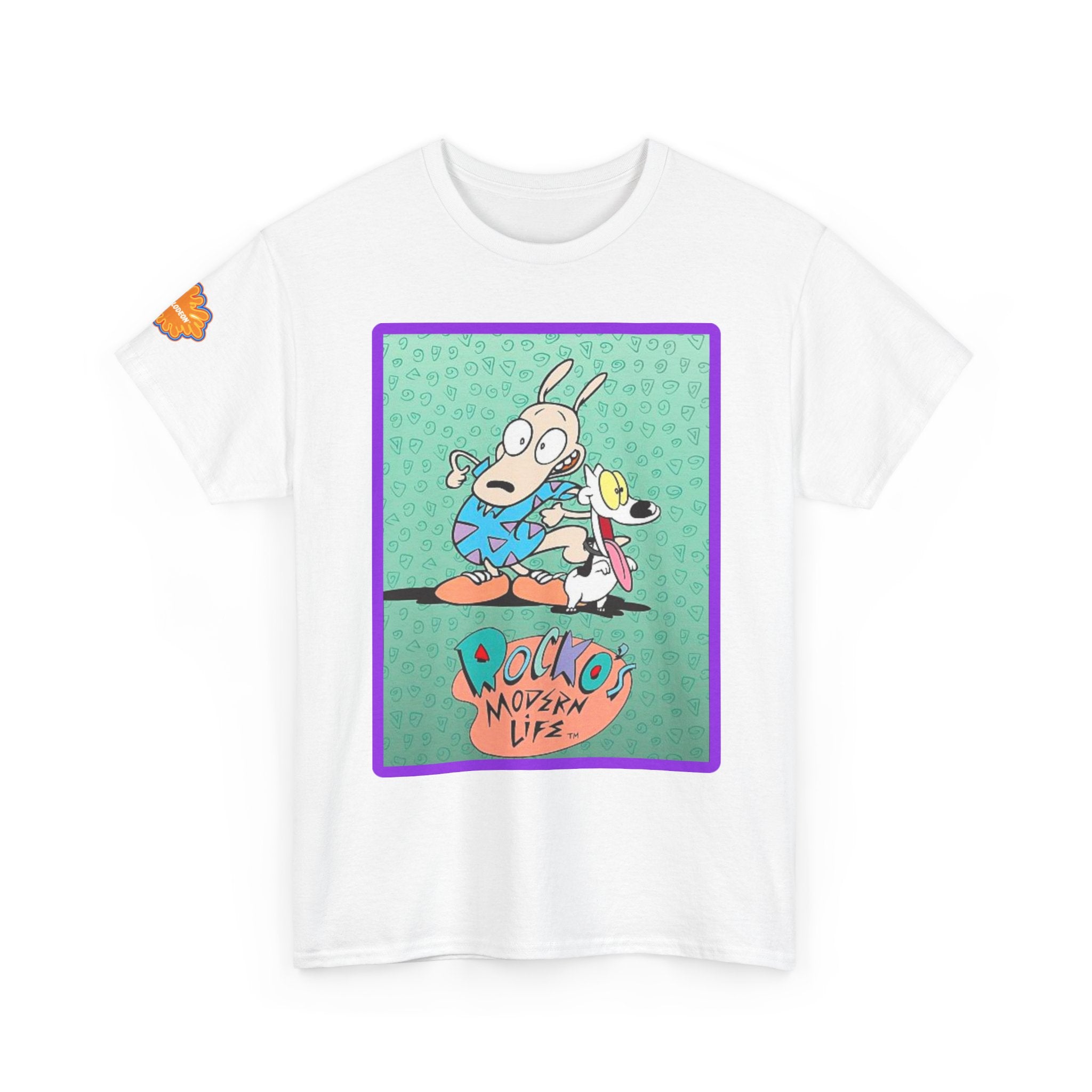 Rocko's Modern Life Cartoon Tee — Retro 90s Nicktoons Graphic T-Shirt