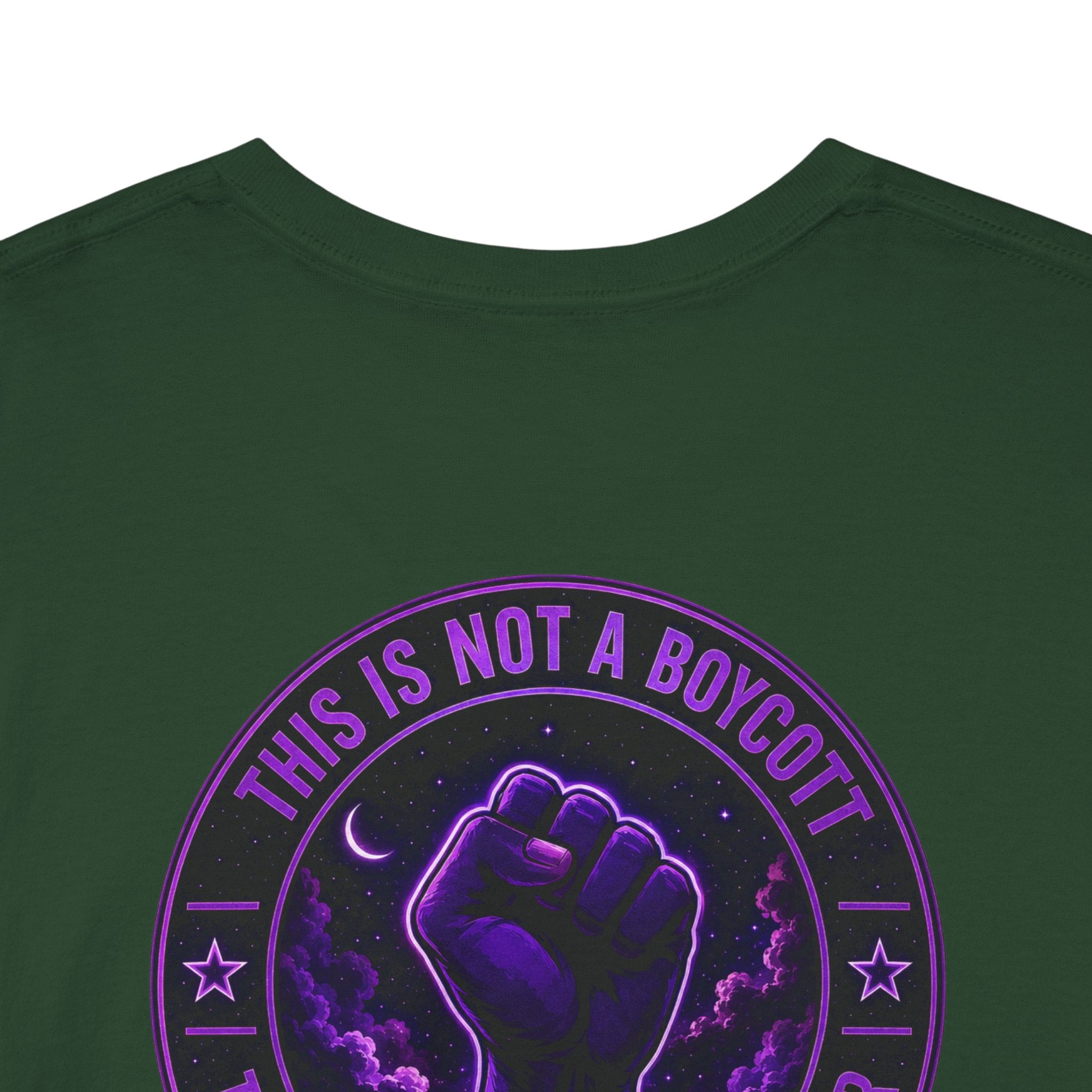 Graphic Tee — "Silence Is Not A Rebellion" Black Power Fist Tee