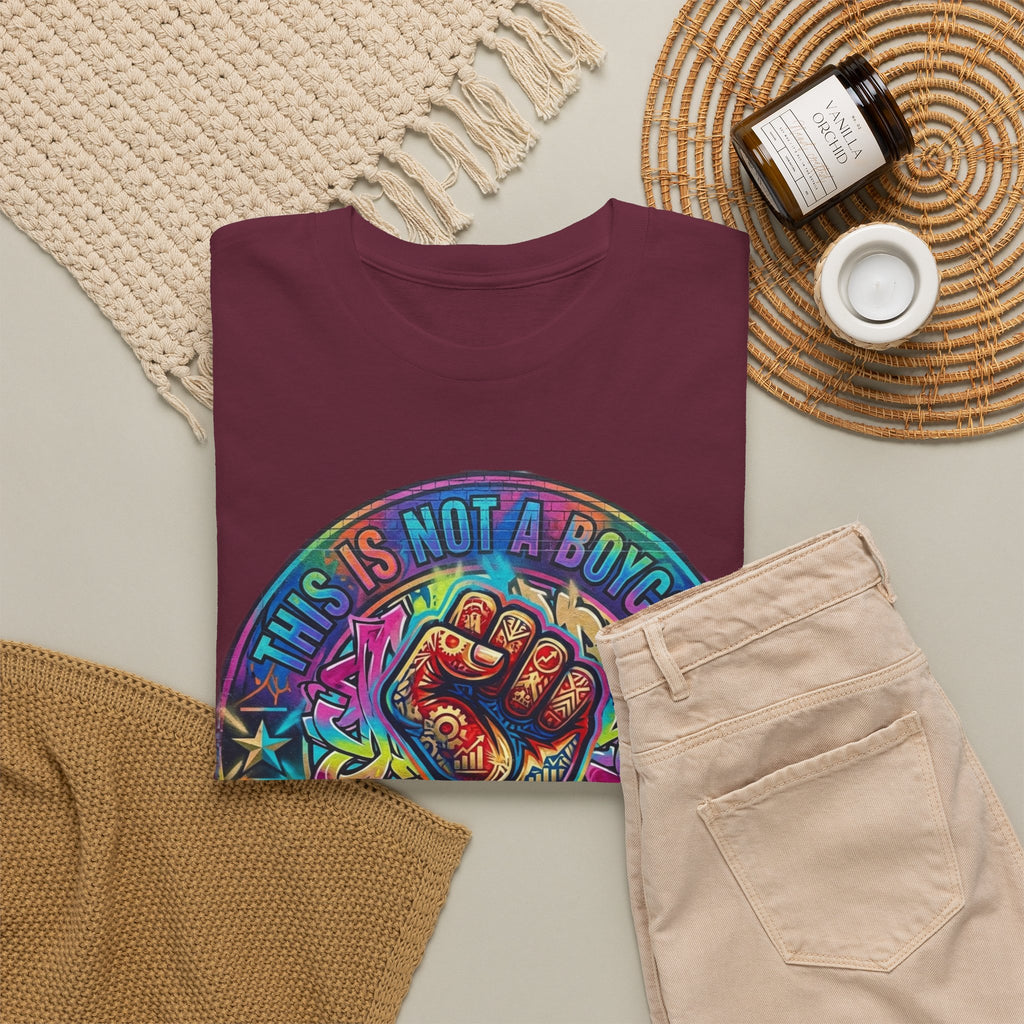 Fist of Strength Graphic Tee — “This Is Not A Boycott, This Is A Wealth Transfer”