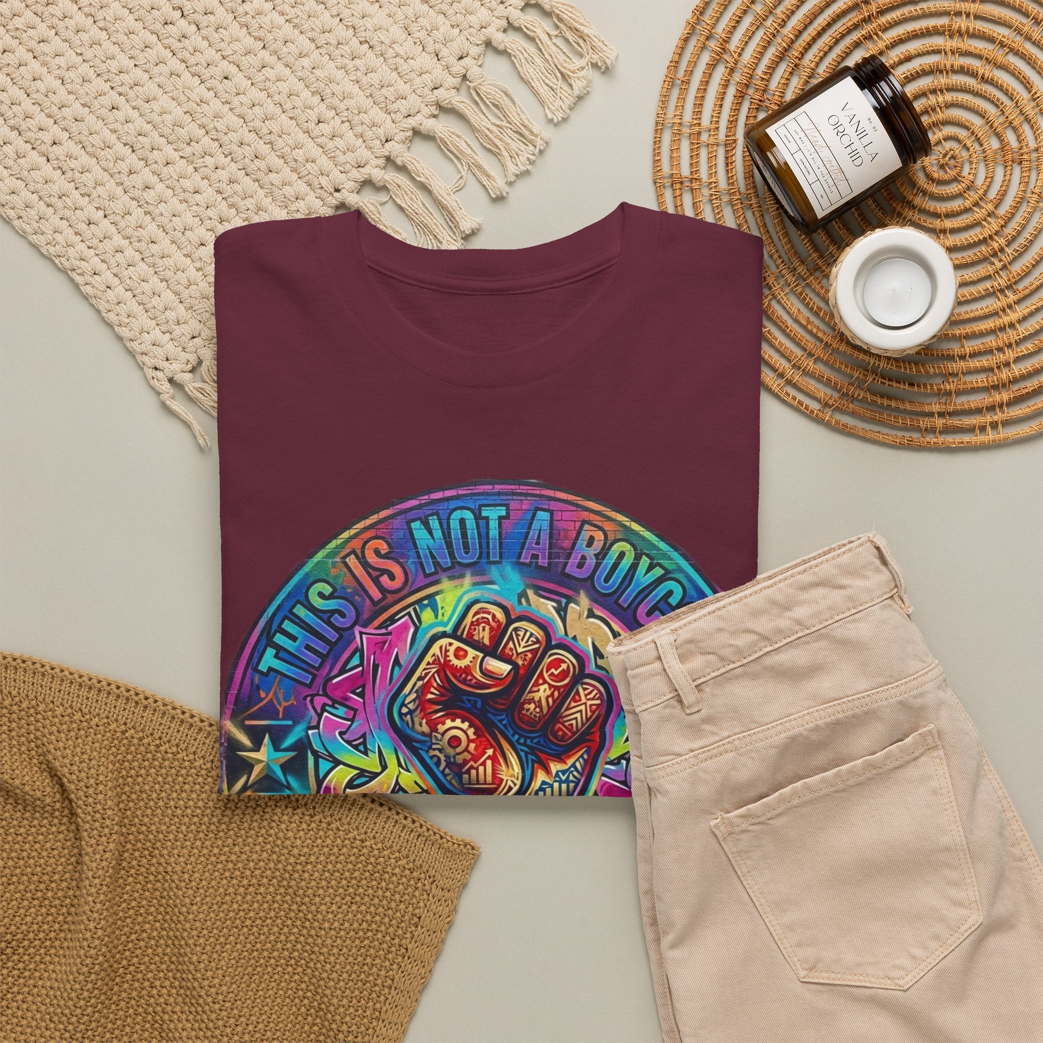 Fist of Strength Graphic Tee — “This Is Not A Boycott, This Is A Wealth Transfer”