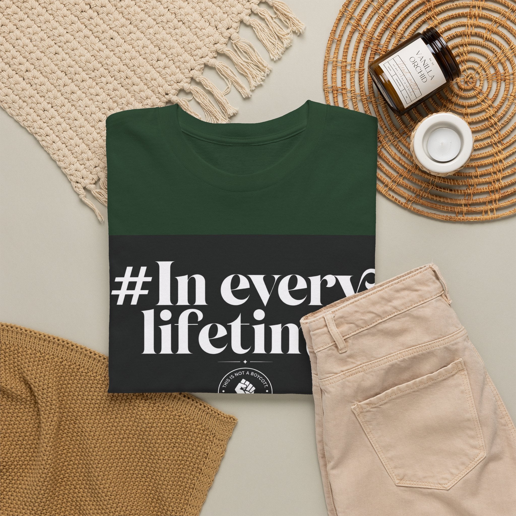 In Every Lifetime Tee — Social Justice Fist Graphic T-Shirt