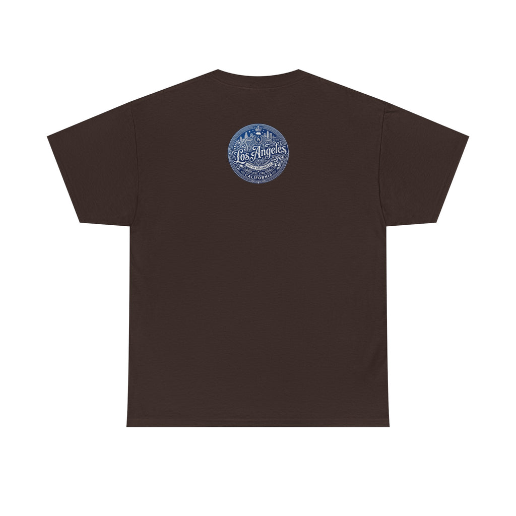 Iconic Rap Legend Photo Tee — Los Angeles Cap Graphic