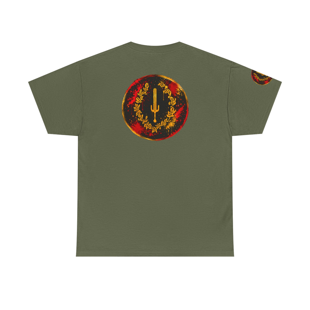 T-Shirt — Regal Afrocentric Portrait Tee (57 USA Stamp Design)