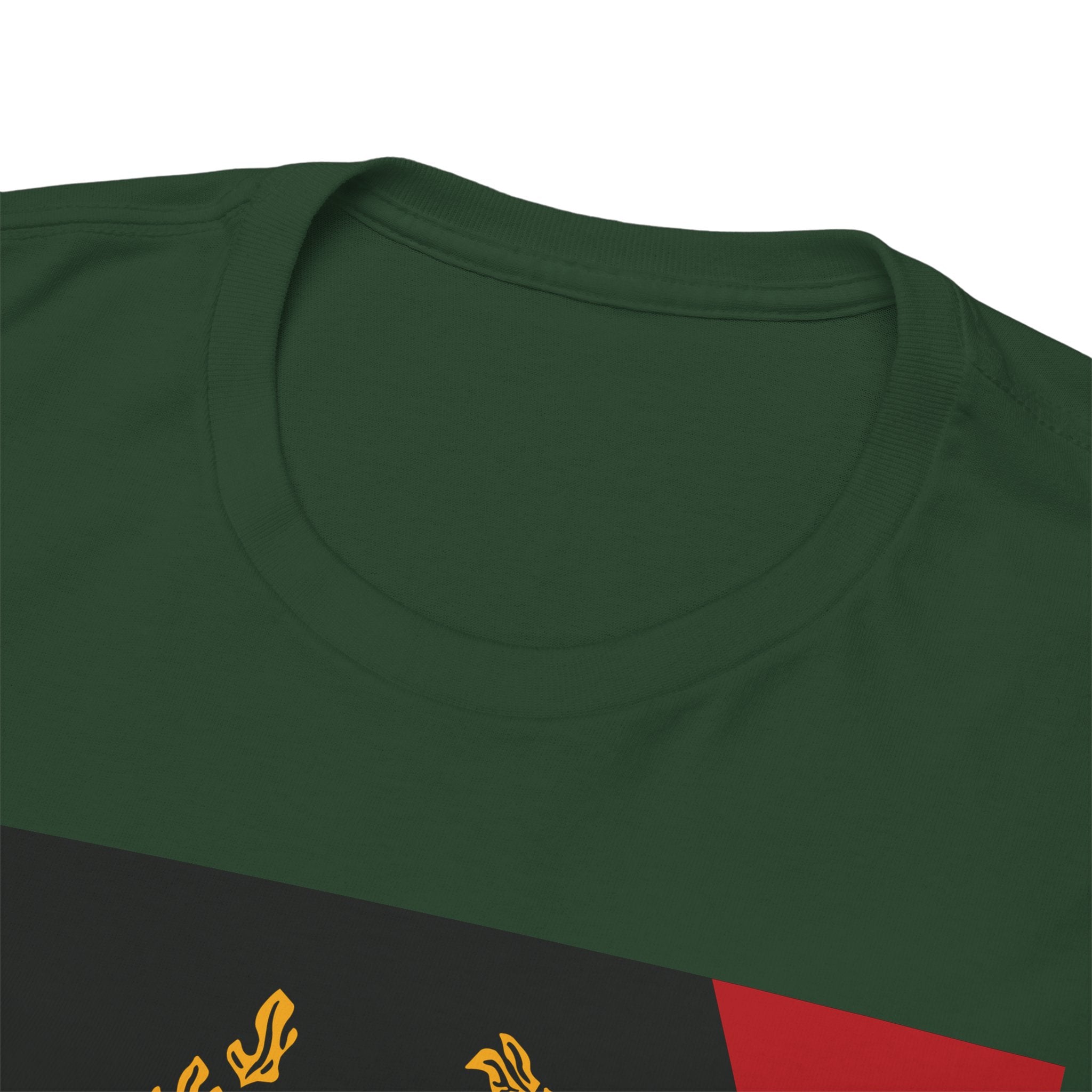 Laurel Trident Tee — Vintage Gold Emblem Graphic T-Shirt
