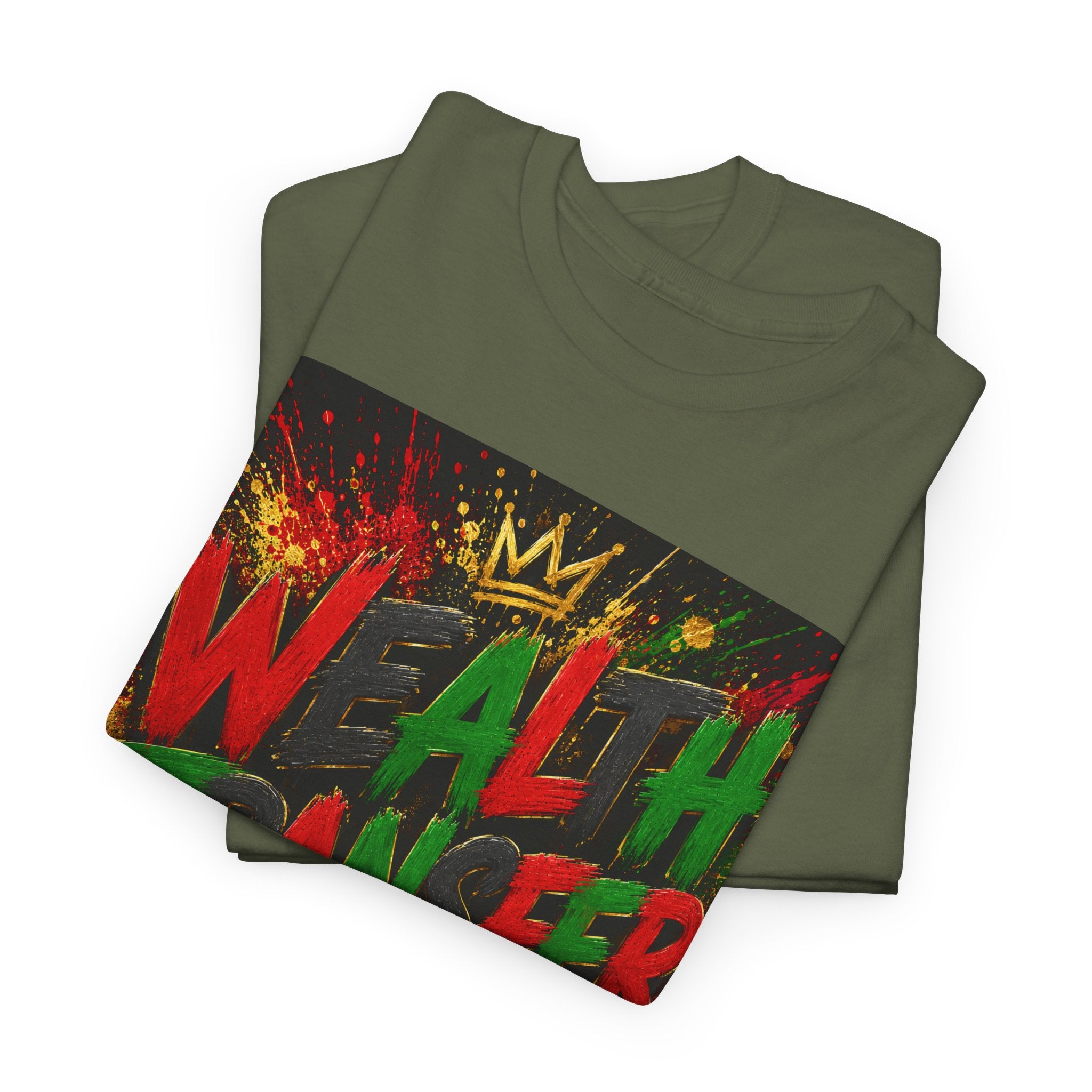 WALH TANKER Graphic Tee — Black Power Fist Back