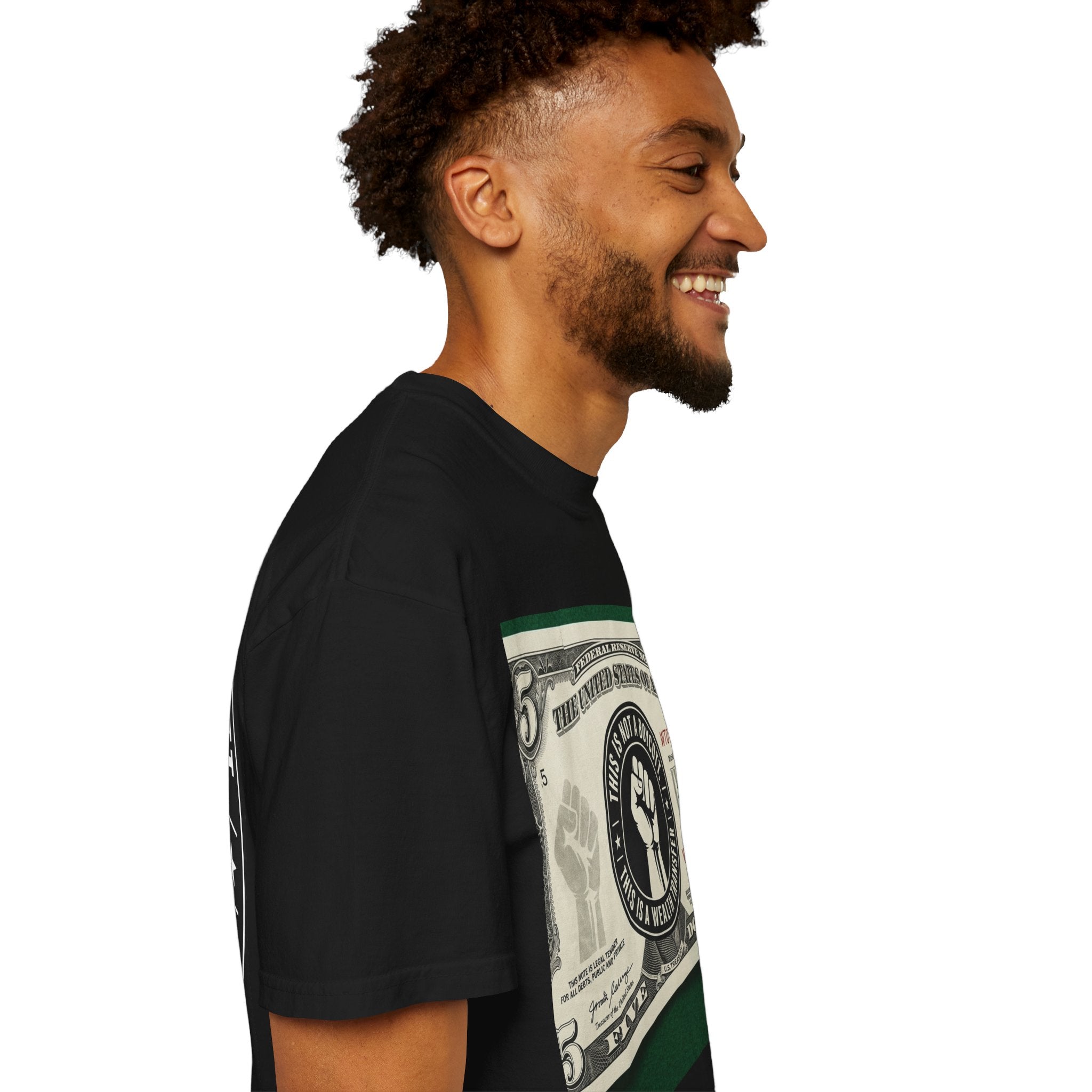 Wealth Transfer Fist Graphic T-Shirt