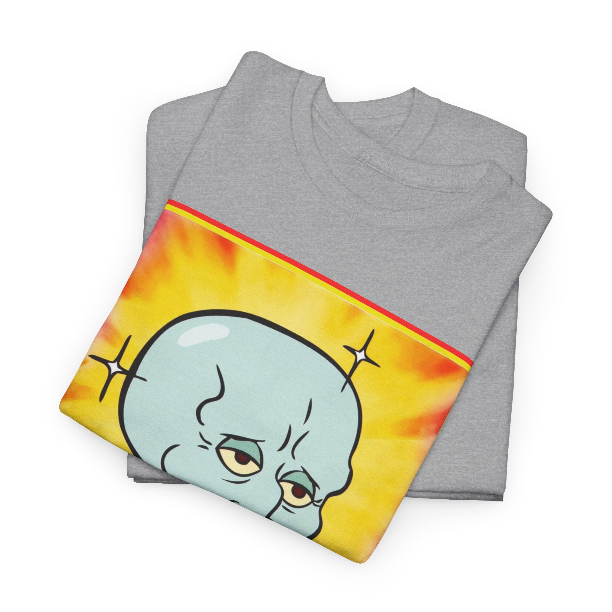 Handsome Squidward Portrait T‑Shirt — Retro Nickelodeon Graphic Tee