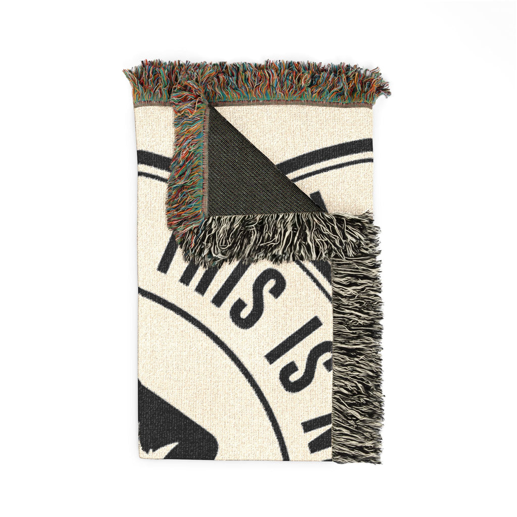 Copy of Woven Blanket — "This Is Not A Boycott, This Is A Wealth Transfer" Statement Throw