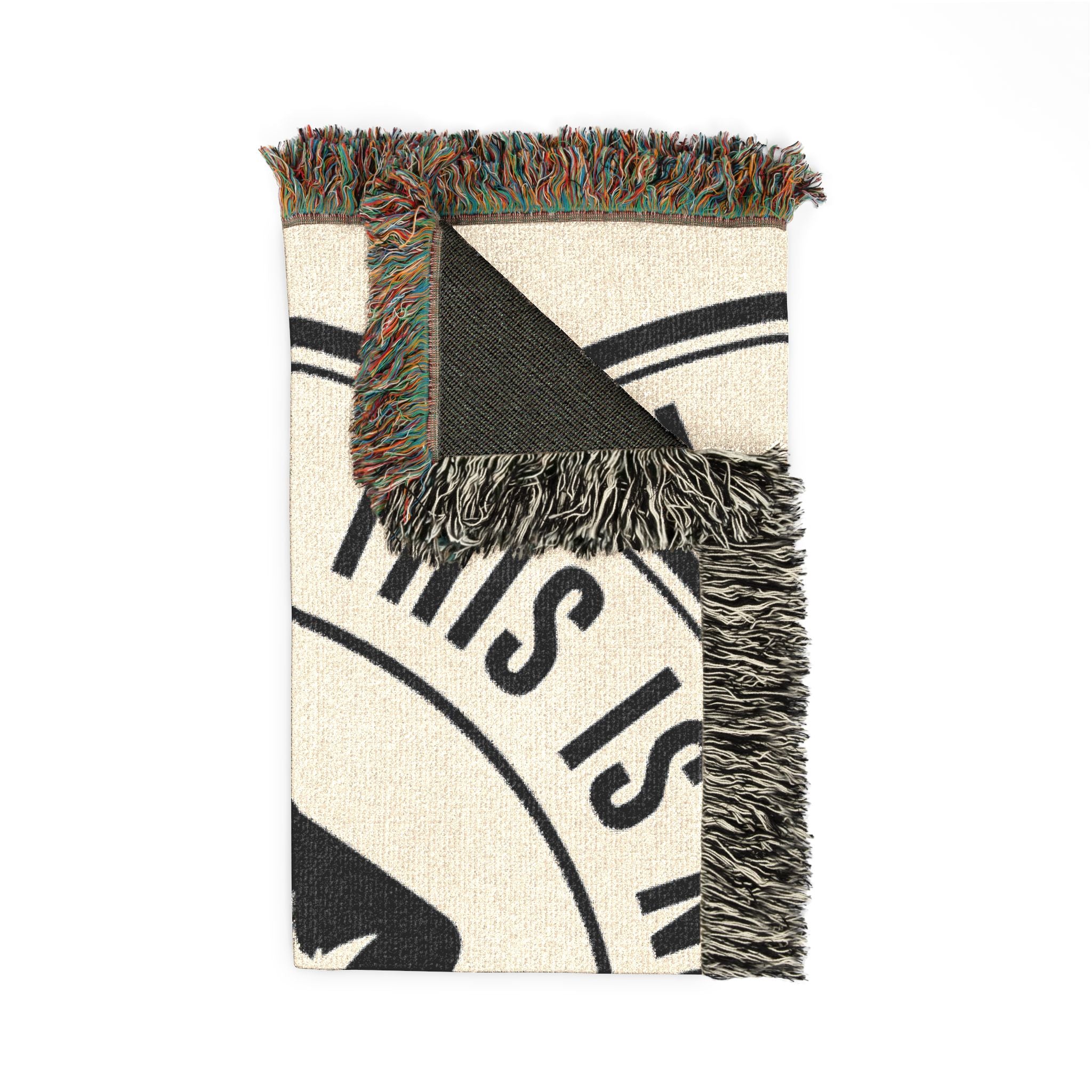 Copy of Woven Blanket — "This Is Not A Boycott, This Is A Wealth Transfer" Statement Throw