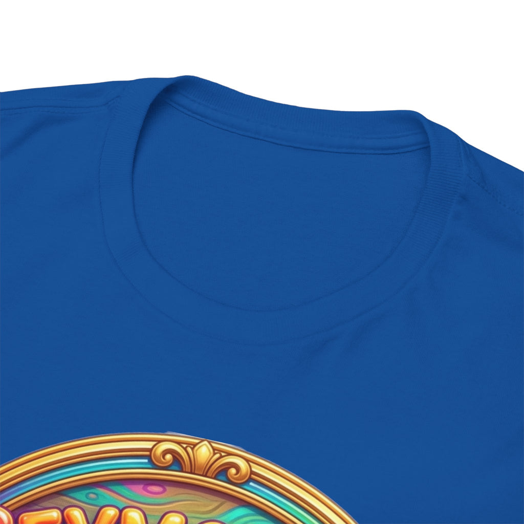 Caribbean BBQ & Seafood Tee — “Seymour’s” Vibrant Island Food Graphic T-Shirt