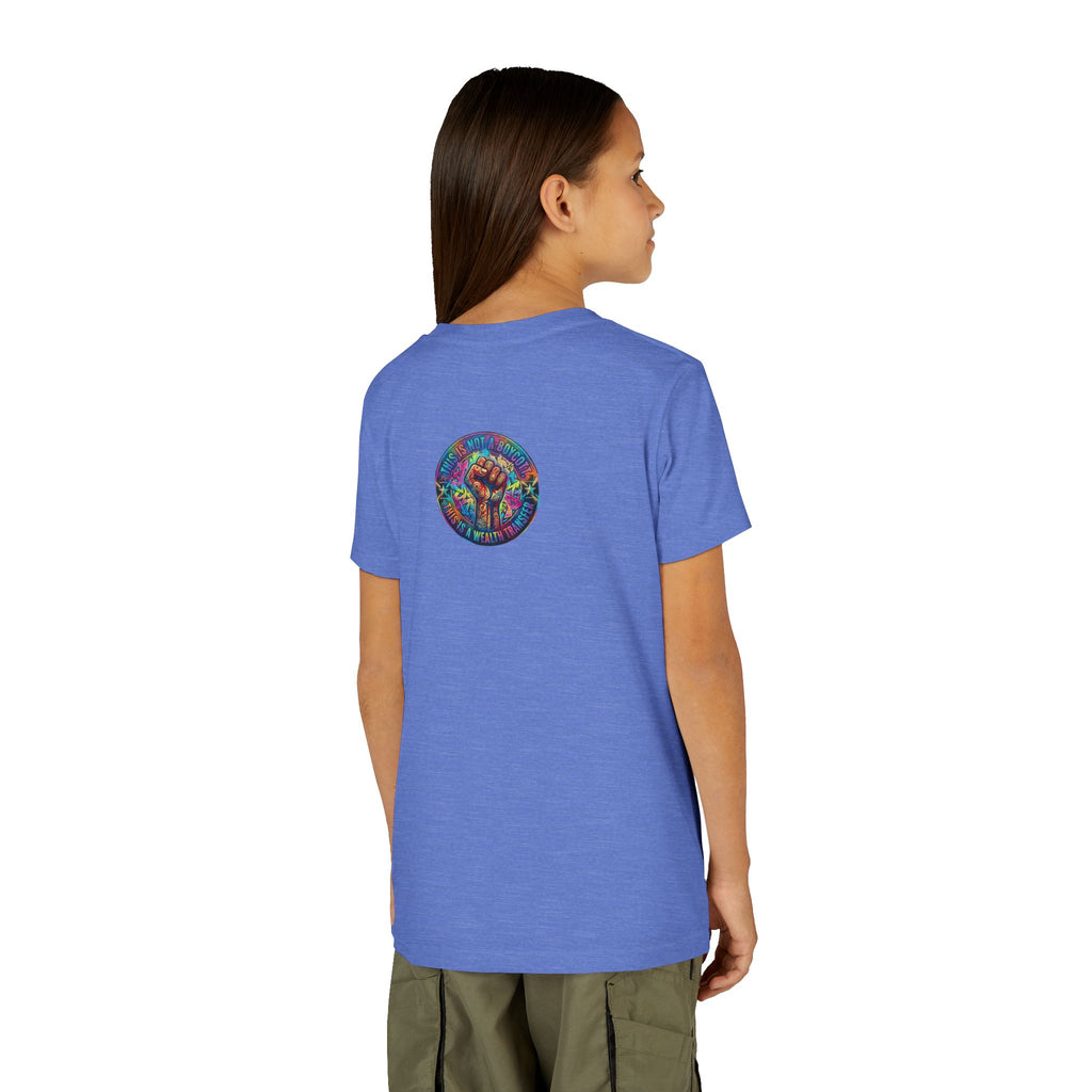 Kids Gaming Tee — Neon Rainbow Portal Gamer Shirt