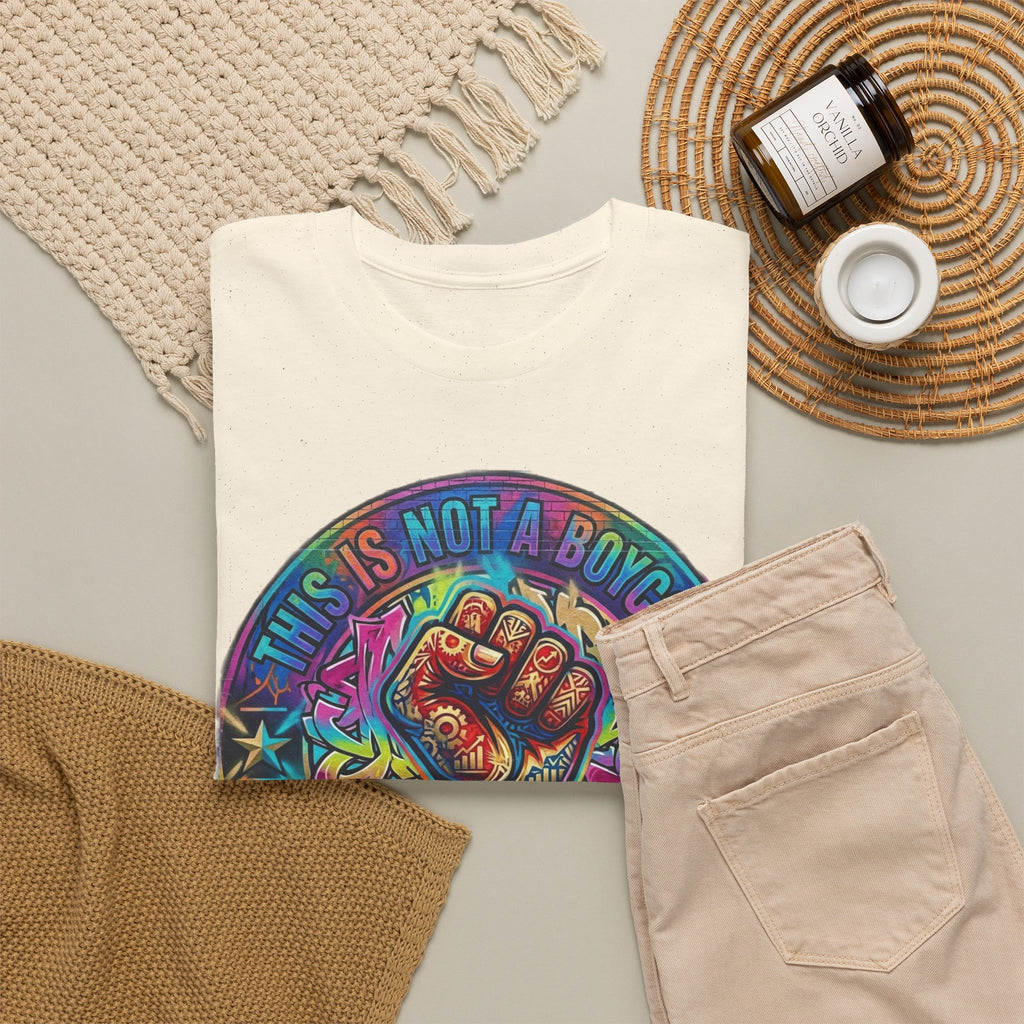 Fist of Strength Graphic Tee — “This Is Not A Boycott, This Is A Wealth Transfer”