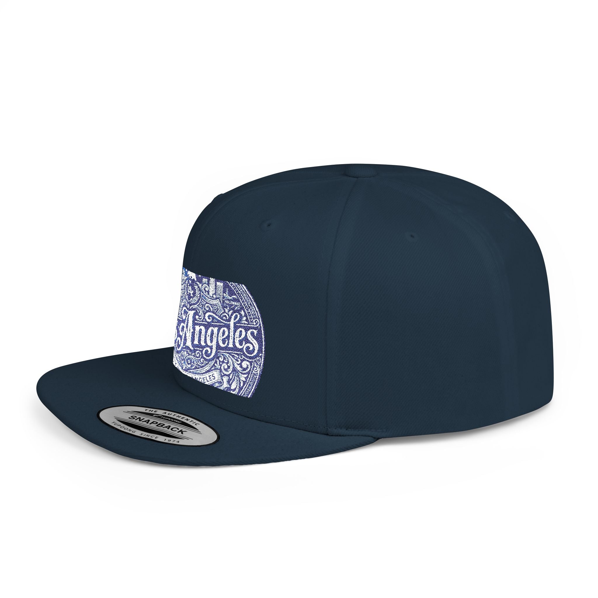 Los Angeles Paisley Flat Bill Snapback Hat