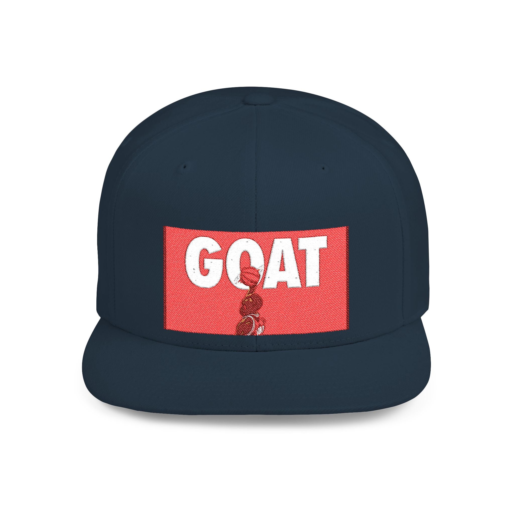 Copy of Flat Bill Snapback Hat — Retro Dance Crew Graphic Cap