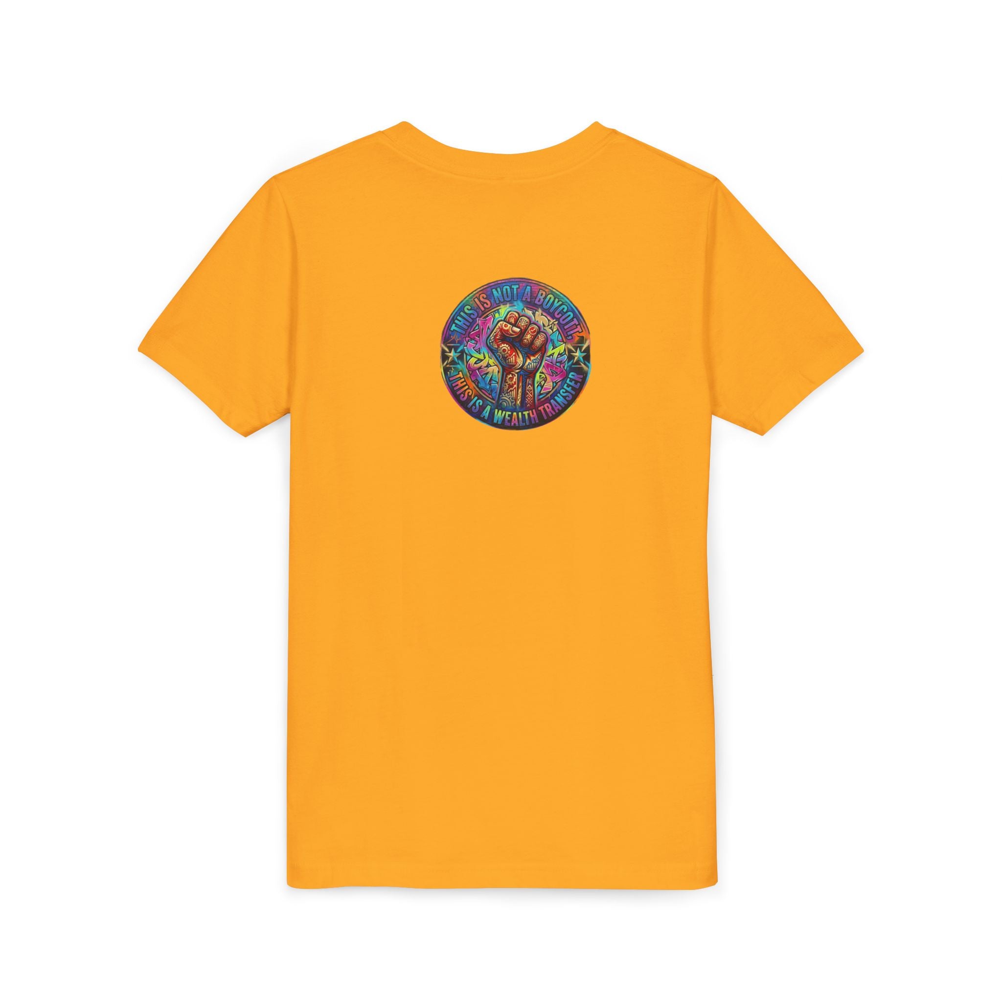Retro Pixel Explosion Youth Tee — Smiling Avatar, Hearts, Gems & Controllers