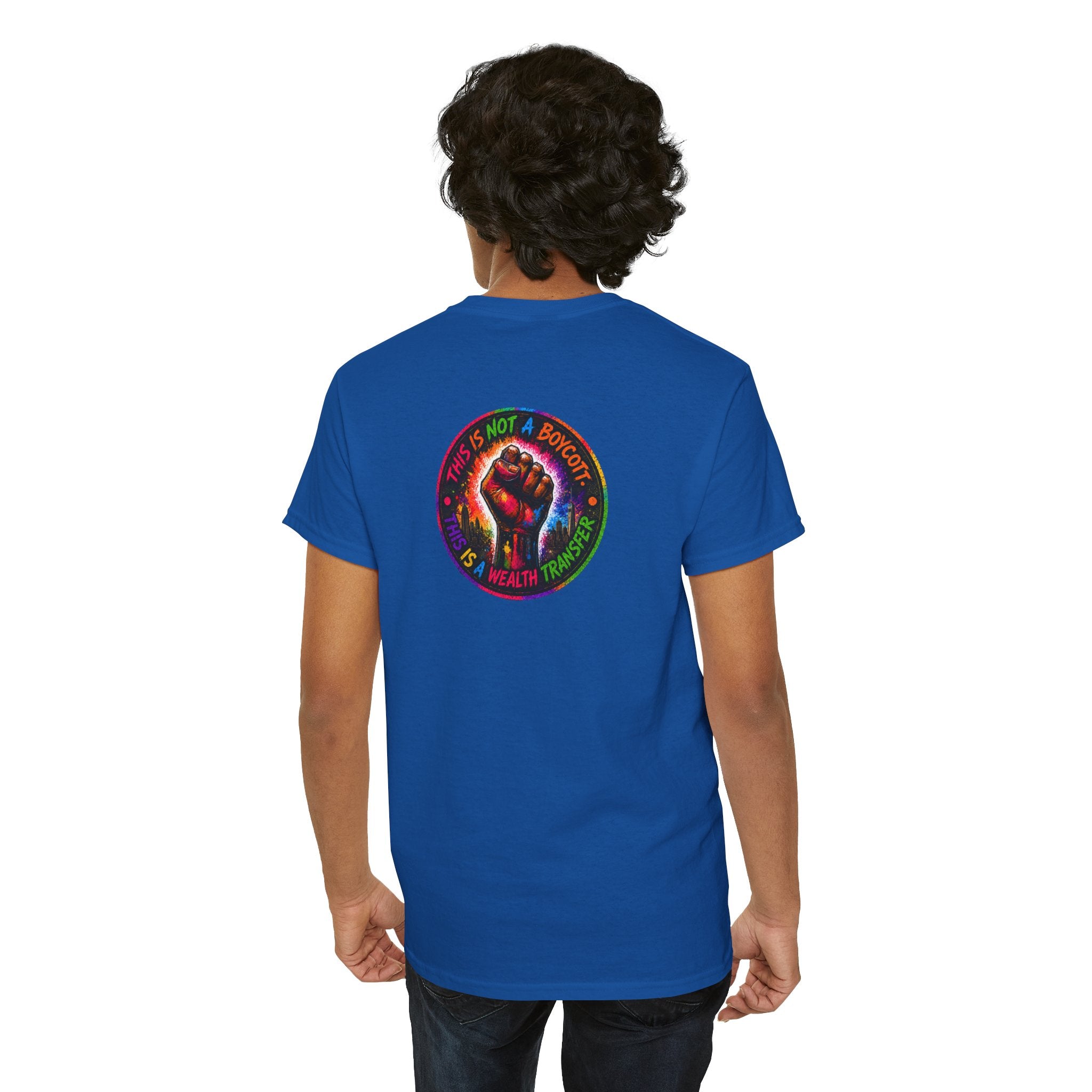 They Want Our Rhythm But Not Our Blues Tee — Black Power Fist Social Justice T-Shirt