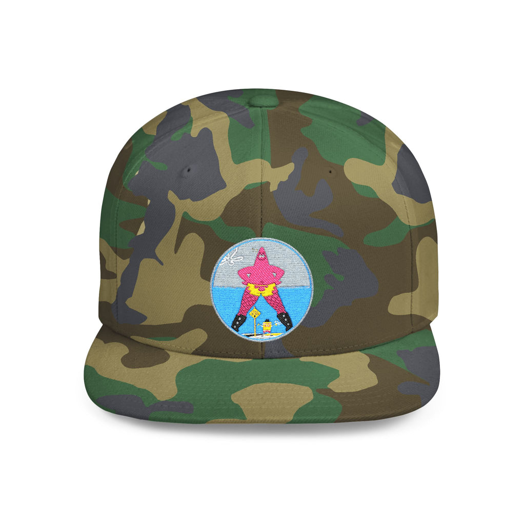 Flat Bill Snapback