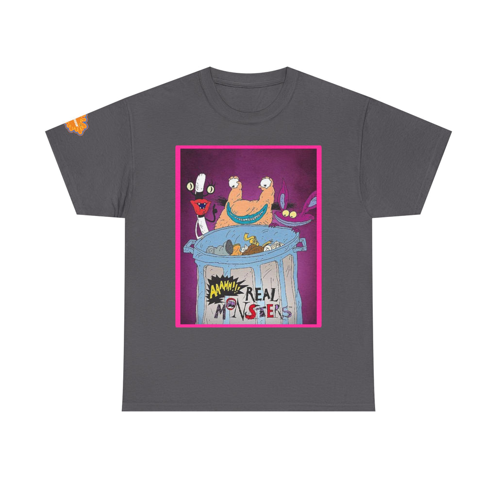 Real Monsters Vintage Cartoon T-Shirt — Nickelodeon Rugrats Crew Tee