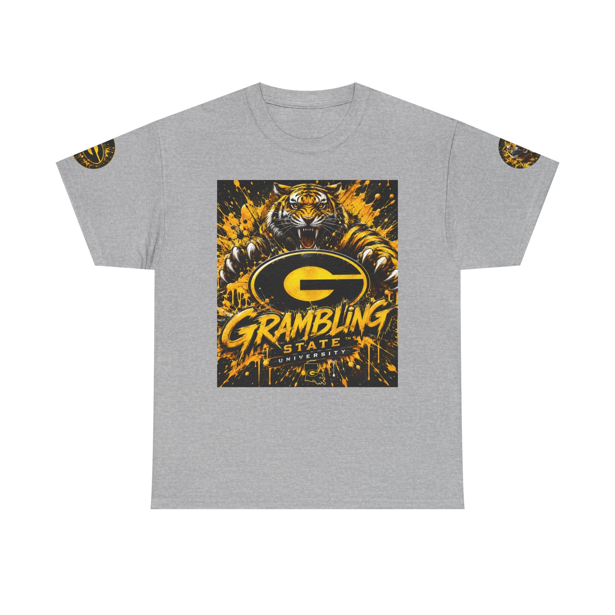 Grambling State Tigers T-Shirt — Roaring Tiger Logo College Tee