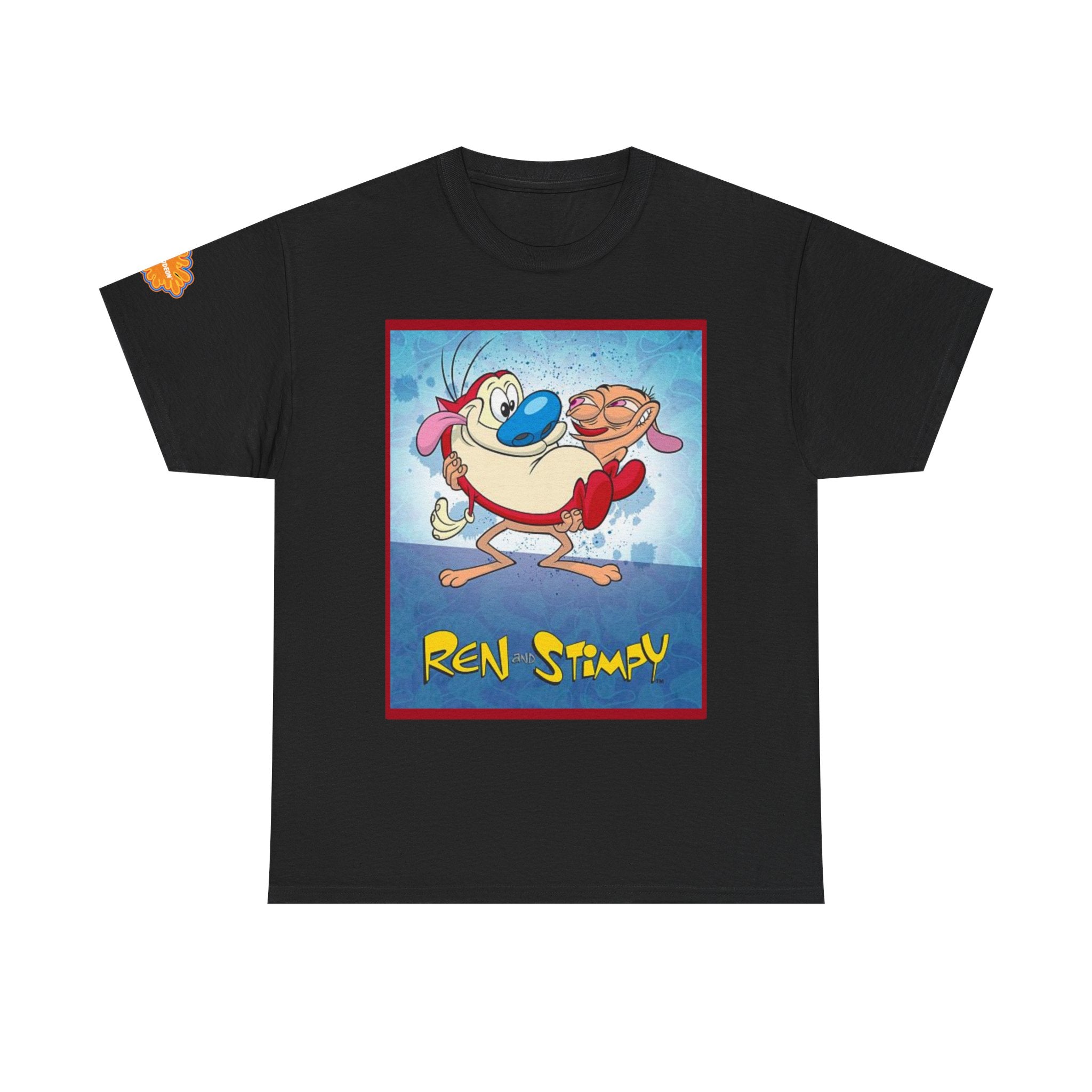 Ren & Stimpy Graphic Tee — Retro Nickelodeon Cartoon T-Shirt