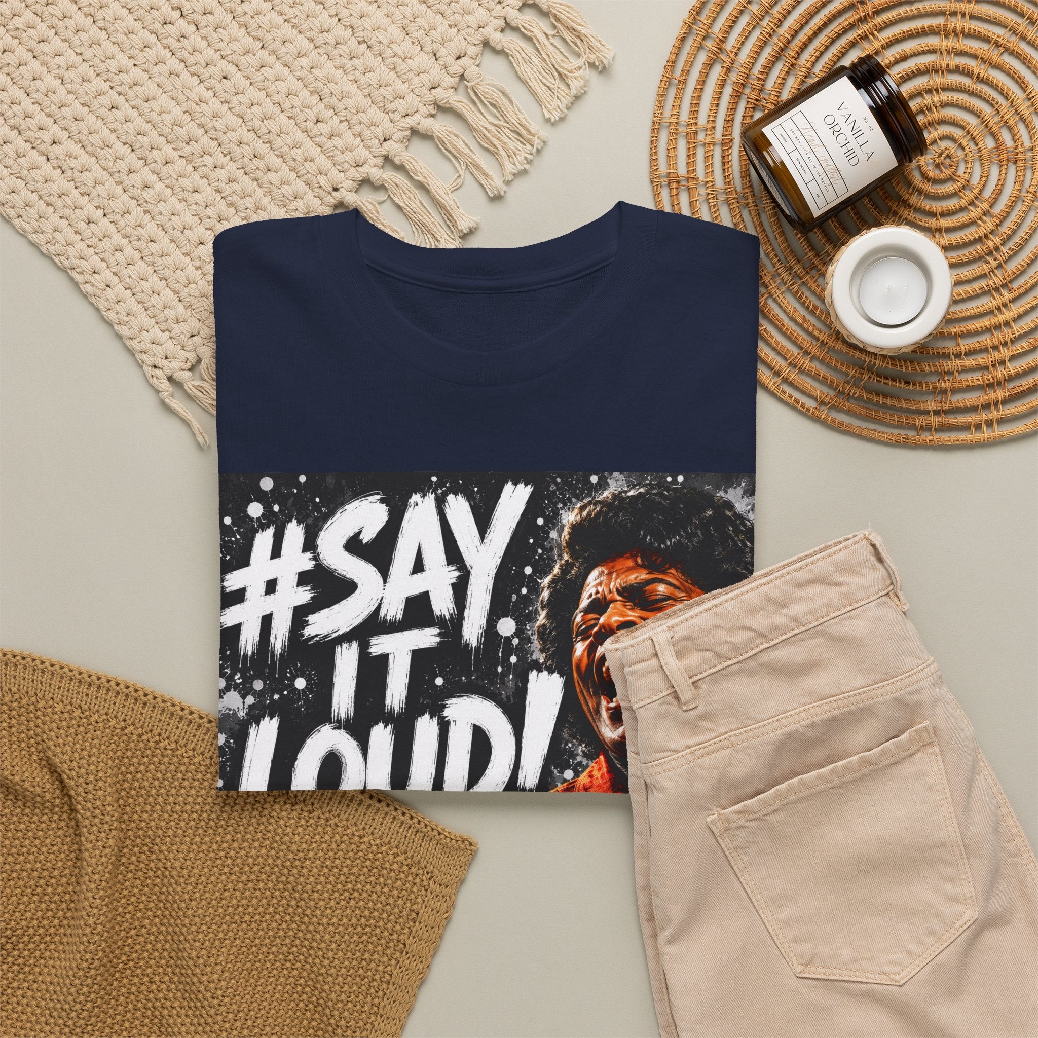 Say It Loud! Protest Fist Graphic Tee