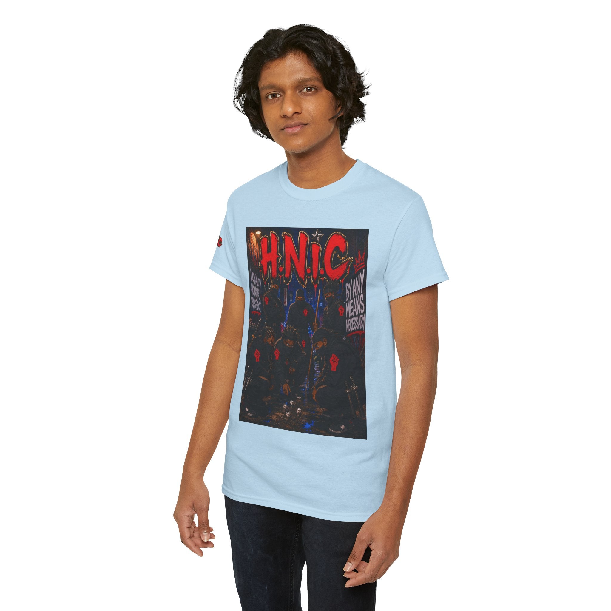 H.N.I.C. Graphic Tee — 'This Is Not A Riot' Raised Fist Streetwear T‑Shirt