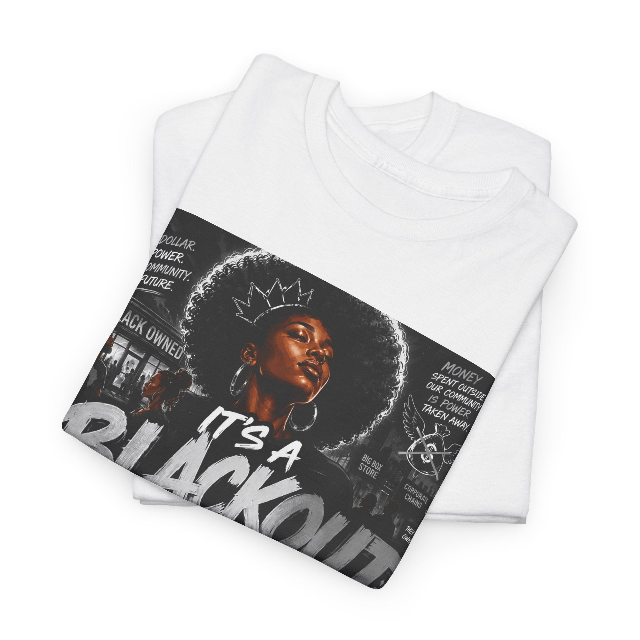 Blackout Protest T-Shirt — "It's a Blackout" Social Justice Tee