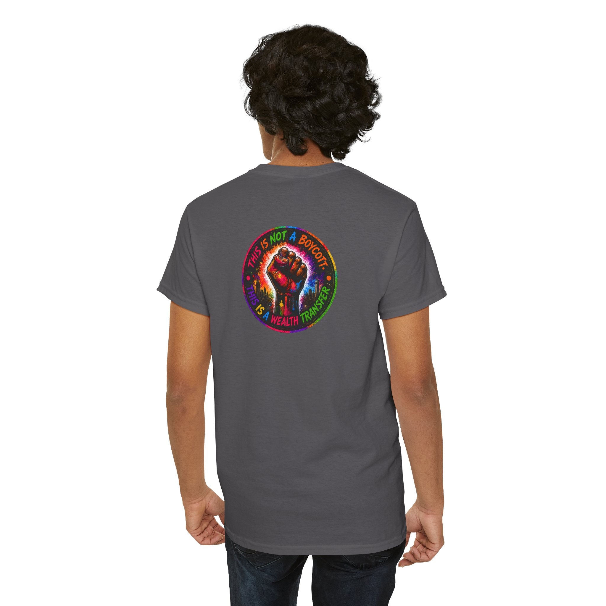 They Want Our Rhythm But Not Our Blues Tee — Black Power Fist Social Justice T-Shirt