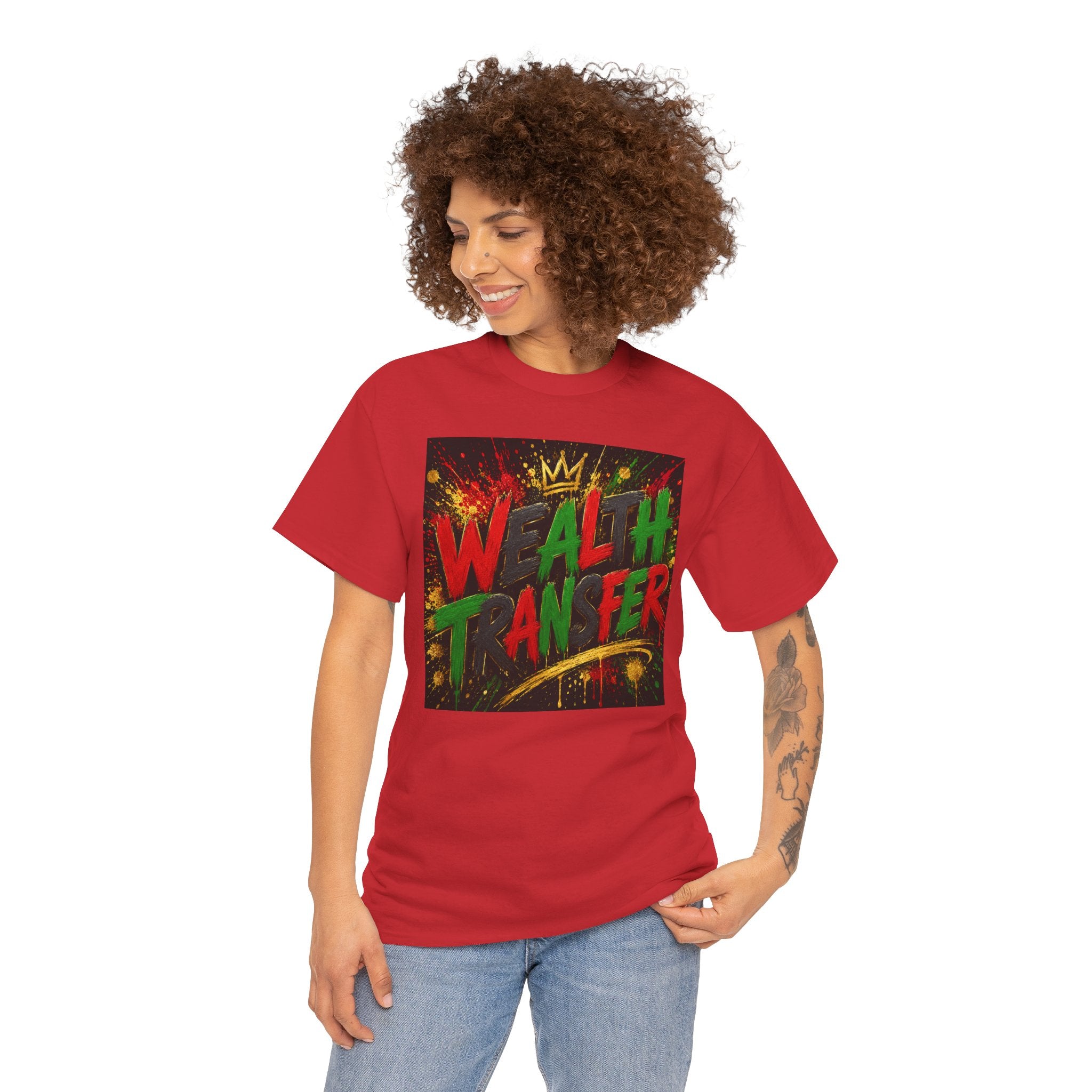 WALH TANKER Graphic Tee — Black Power Fist Back