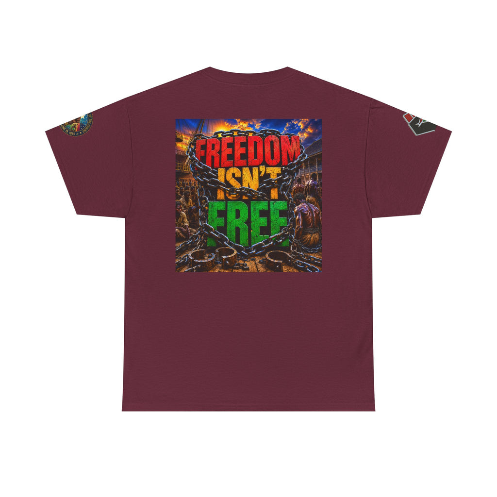 Freedom Isn’t Free Tee — Patriotic Fireworks Soldier Graphic T-Shirt
