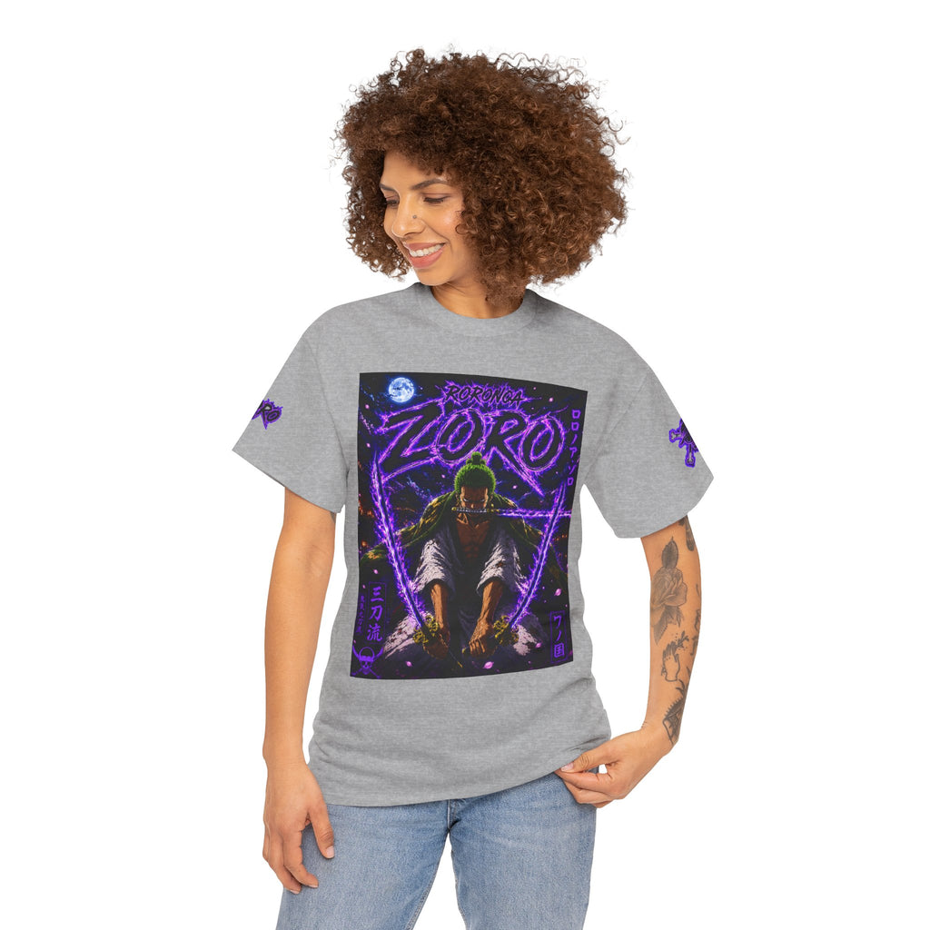 Zoro Neon Samurai T‑Shirt