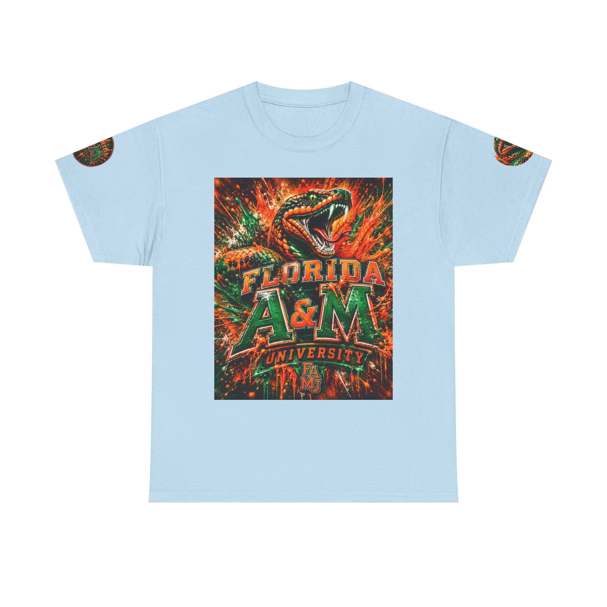 Florida A&M University Rattler Tee — Vintage Snake Mascot College T-Shirt