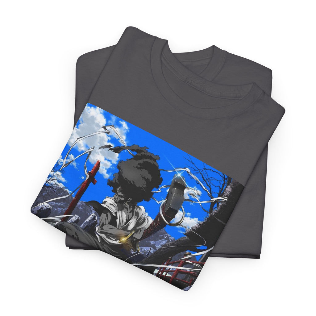 Afro Samurai Graphic Tee — Anime Streetwear T‑Shirt