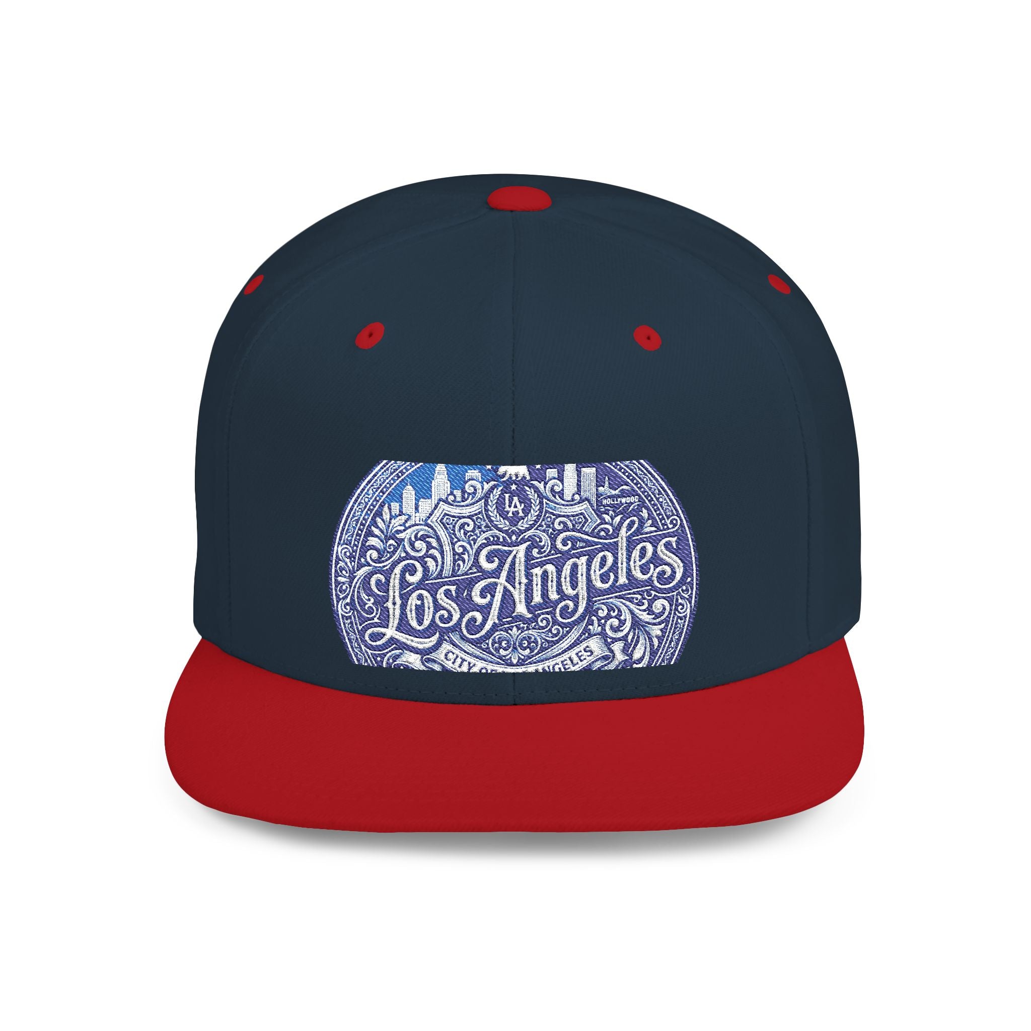 Los Angeles Paisley Flat Bill Snapback Hat