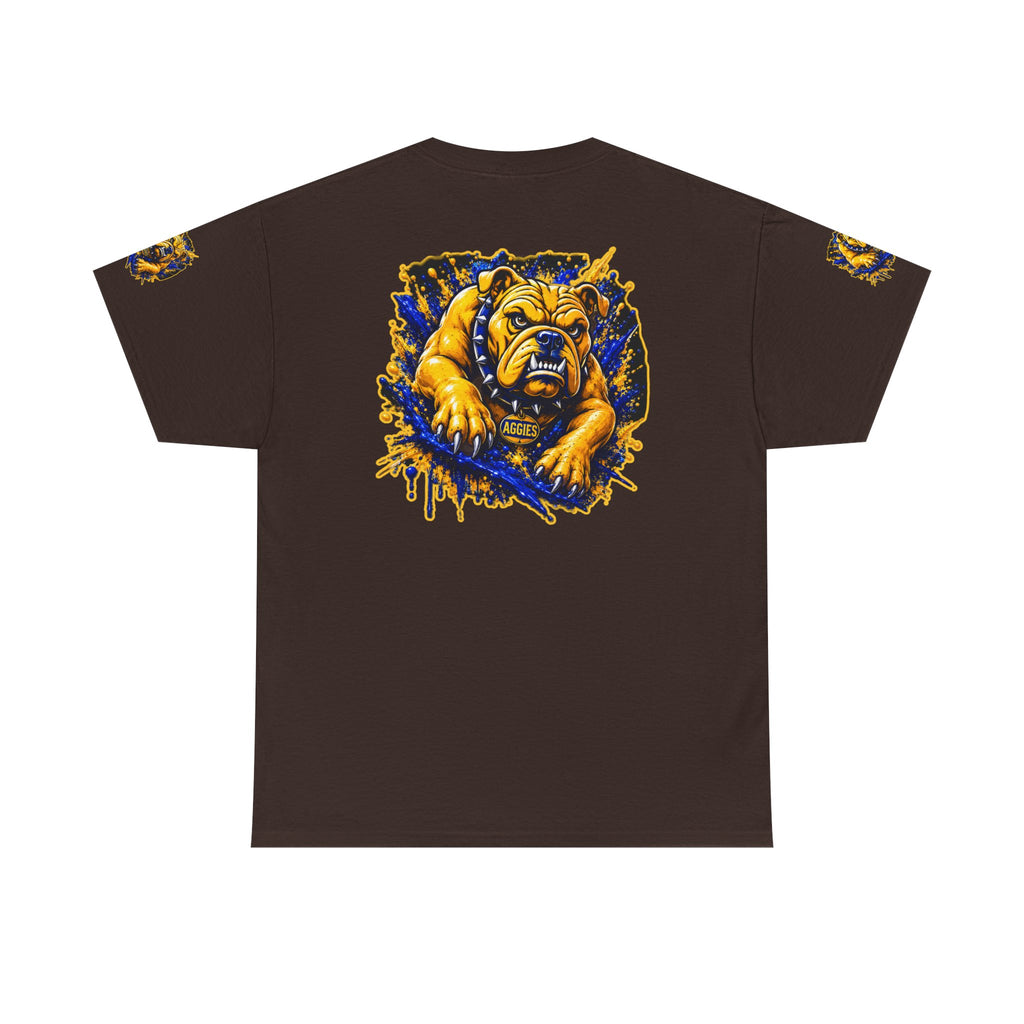 North Carolina A&T Aggies Bulldog T-Shirt — A&T Logo College Tee