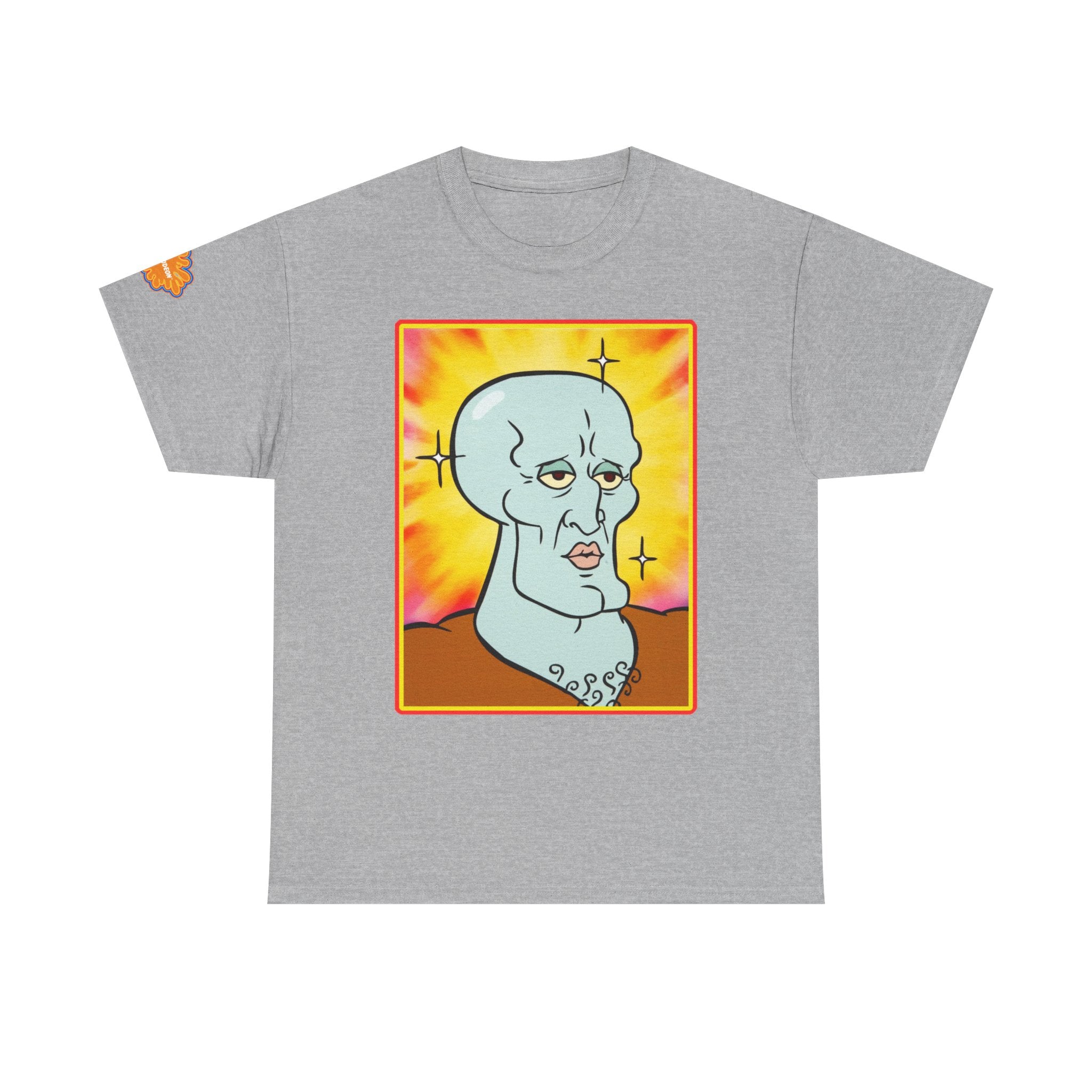 Handsome Squidward Portrait T‑Shirt — Retro Nickelodeon Graphic Tee